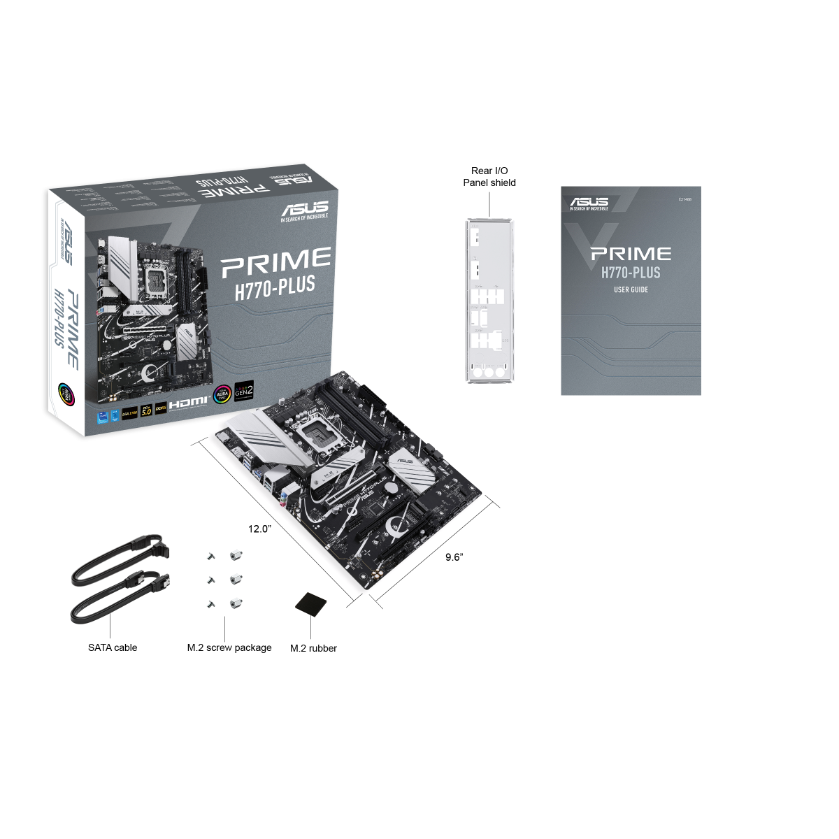 ASUS PRIME H770 PLUS Gaming Mainboard Sockel Intel LGA 1700