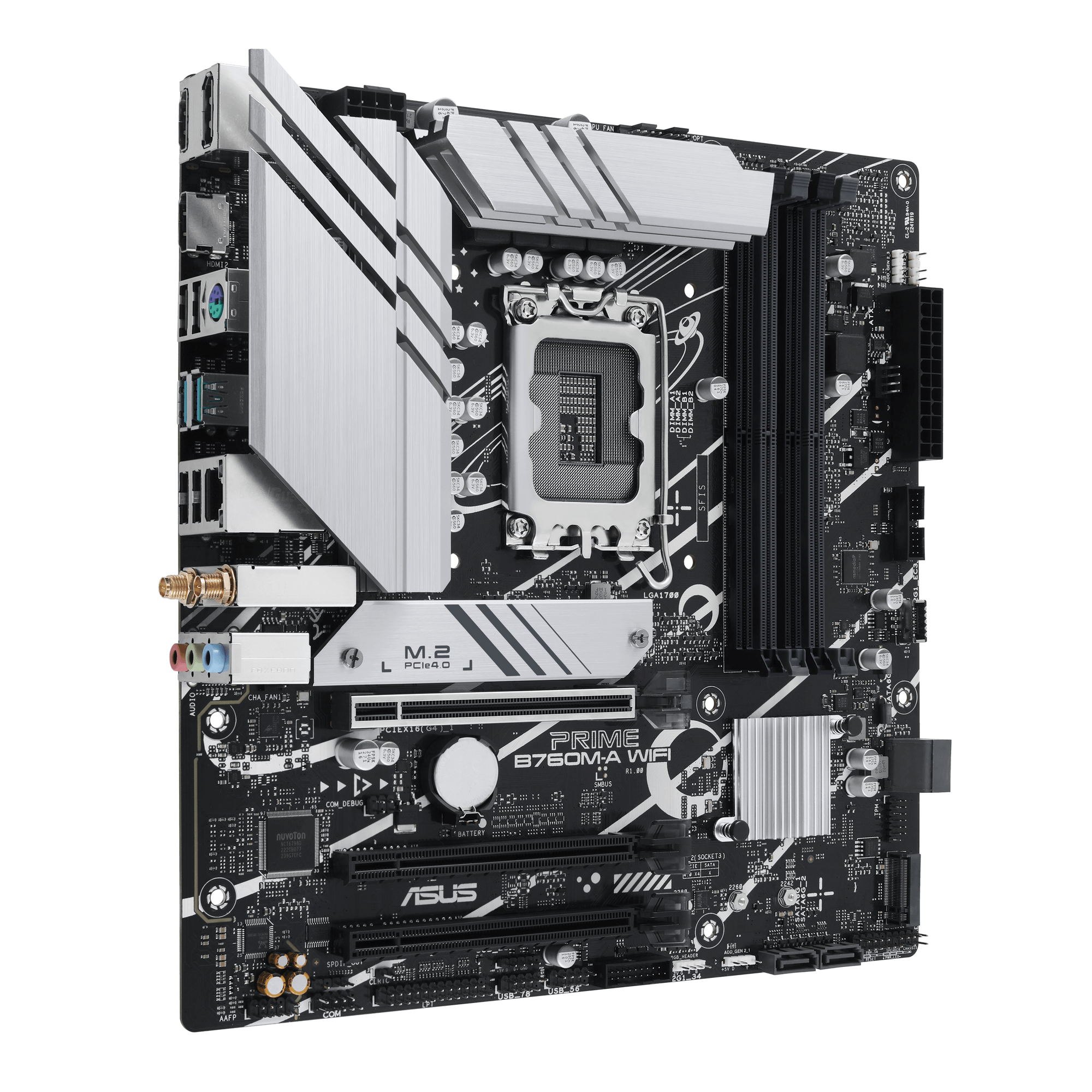 ASUS PRIME B760M-A WIFI motherboard Socket Intel LGA 1700 2