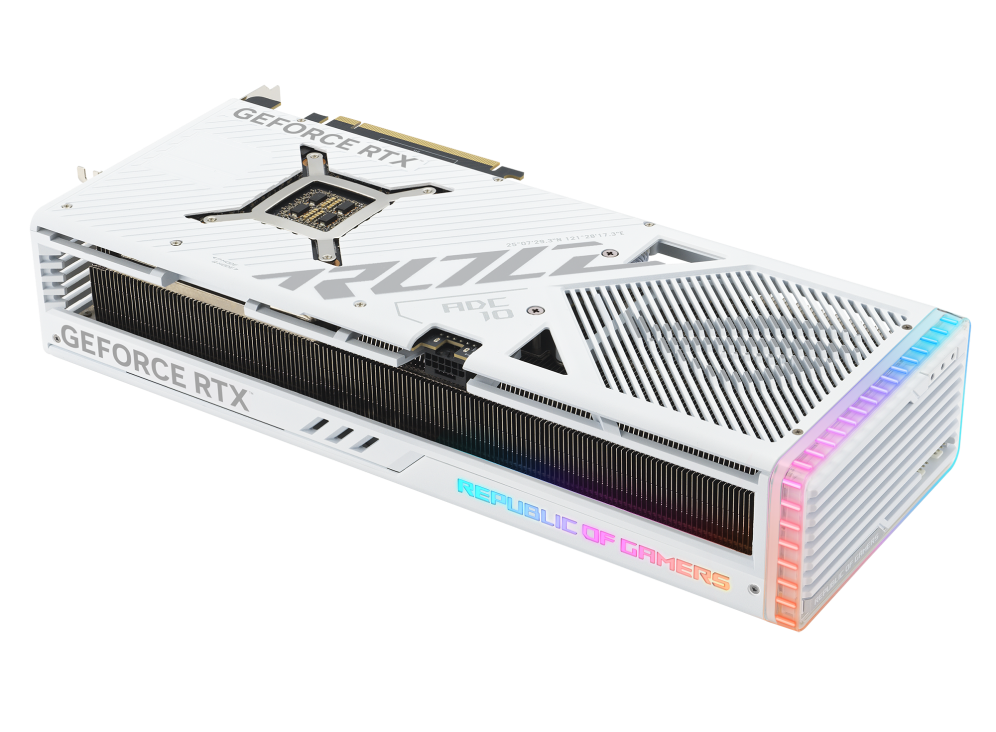 ASUS ROG STRIX GeForce RTX 4090 24GB White Edition Gaming Grafikkarte 2
