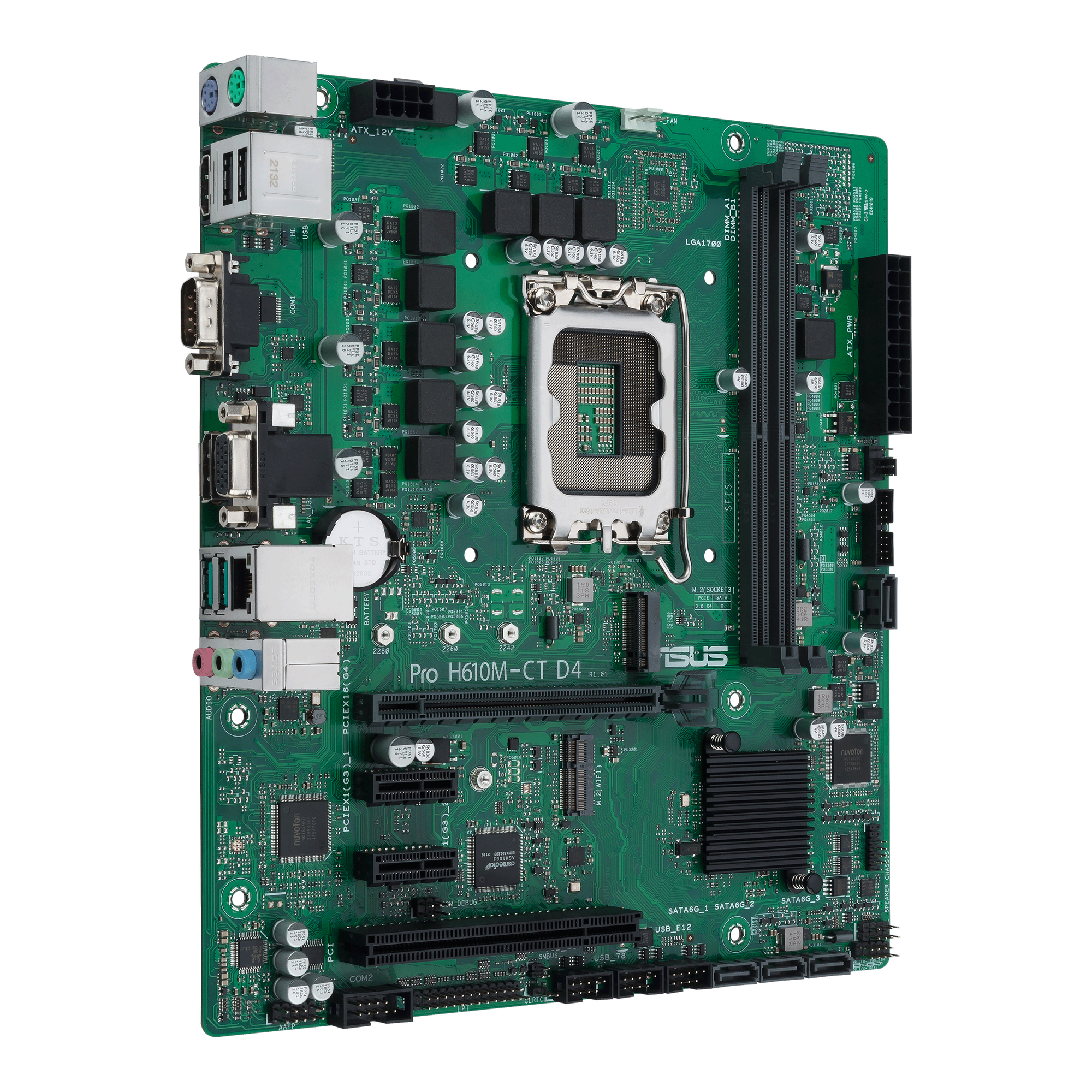 ASUS Pro H610M-C D4-CSM Business Mainboard Sockel Intel LGA 1700 thumbnail 4