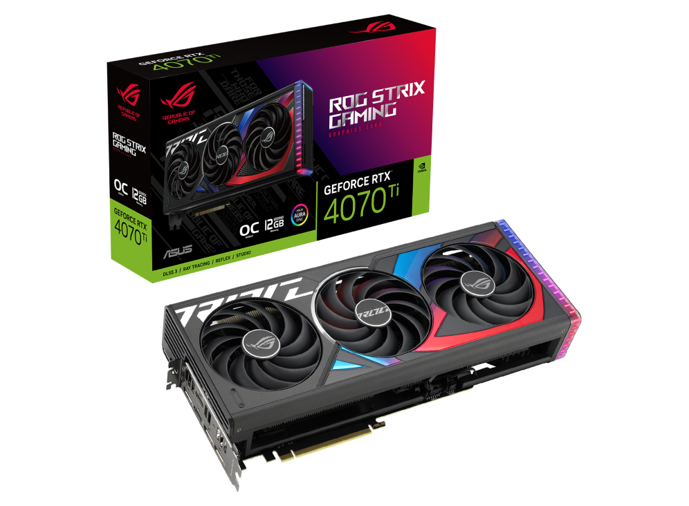 ROG Strix GeForce RTX™ 4070 Ti 12GB GDDR6X OC Edition