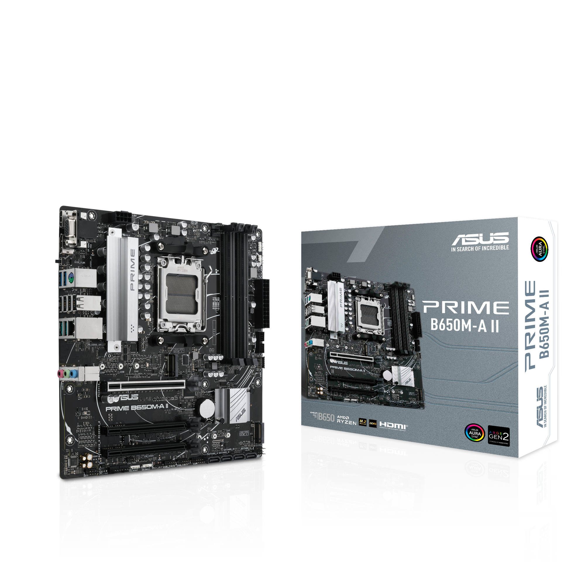 ASUS PRIME B650M-A II Gaming Mainboard Sockel AMD AM5 