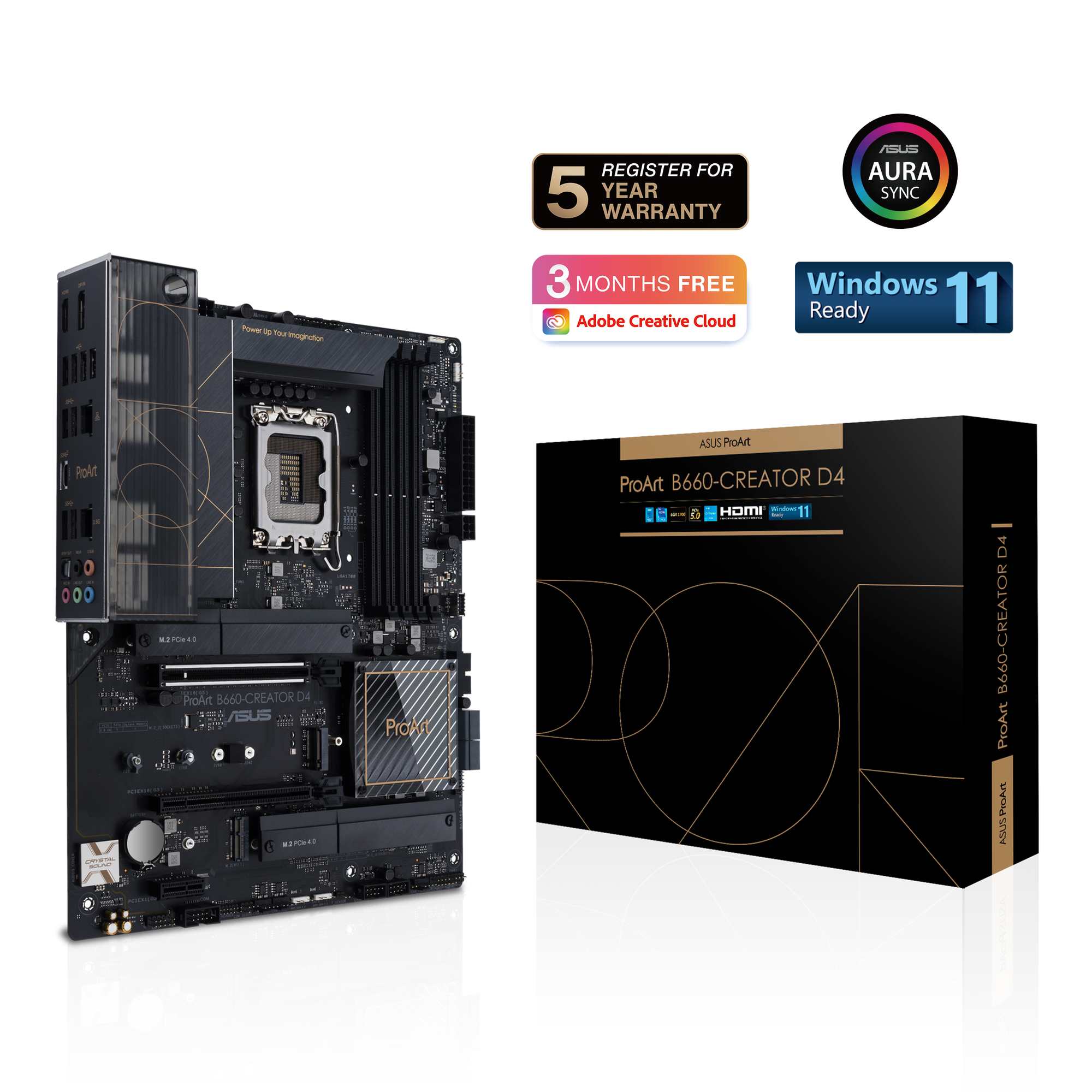 ASUS ProArt B660-CREATOR D4 Mainboard Sockel Intel LGA 1700 1
