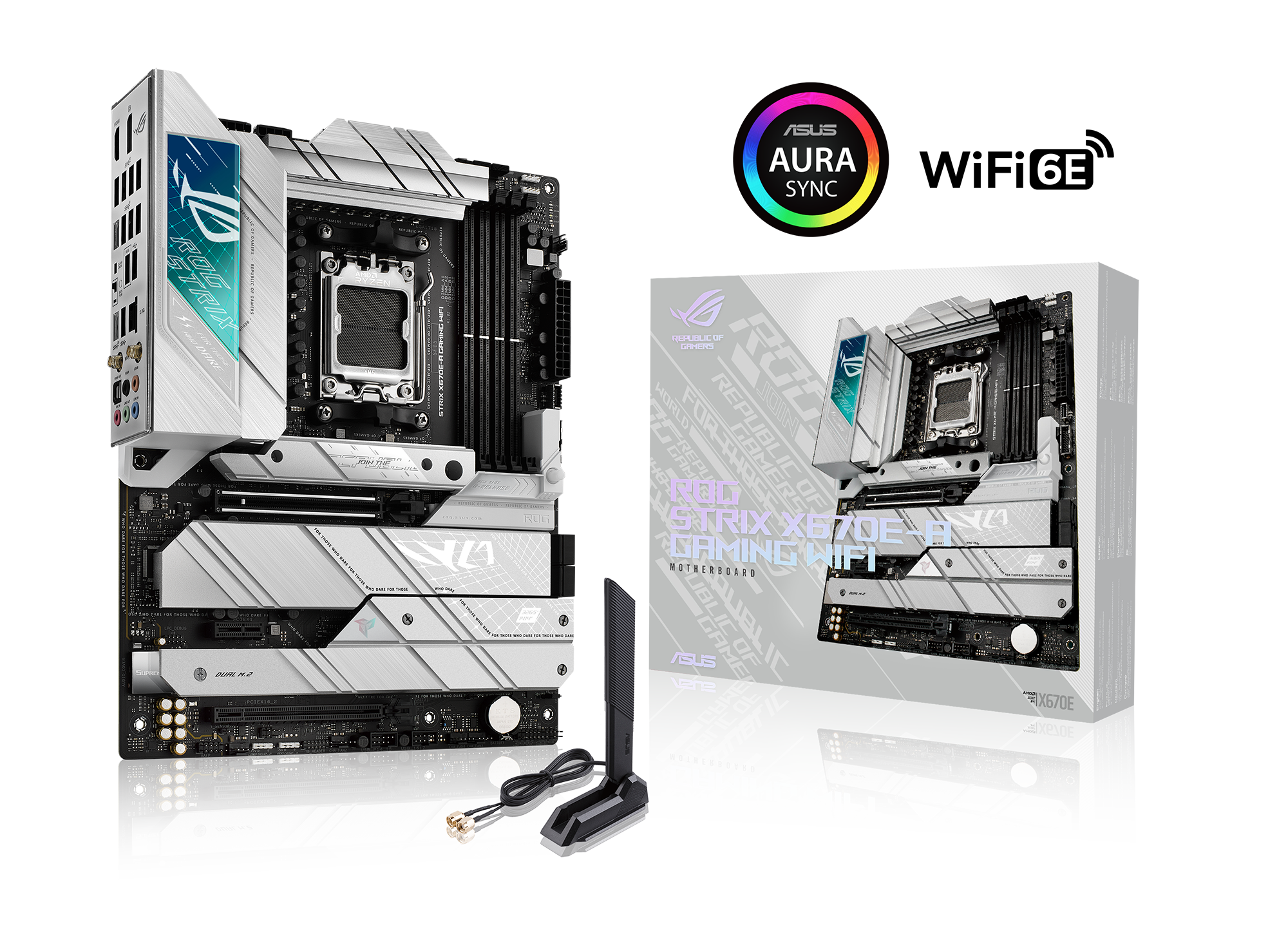 ASUS ROG STRIX X670E-A GAMING WIFI Mainboard Sockel AMD AM5 