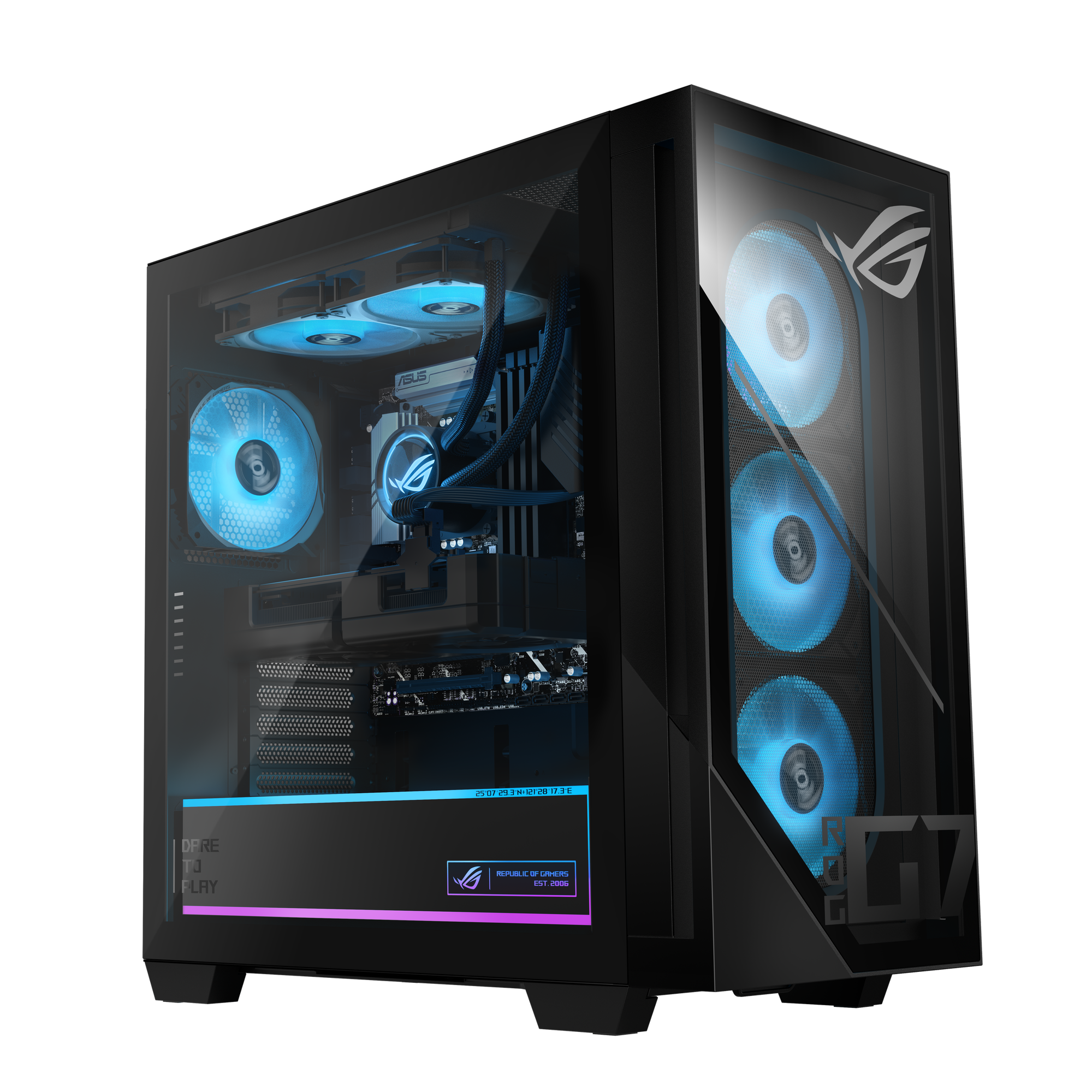 ASUS ROG G700 Desktop PC G700TF-09285K184W Ultra 9 285K 64GB RAM 1TB SSD RTX 5070 PRIME 1
