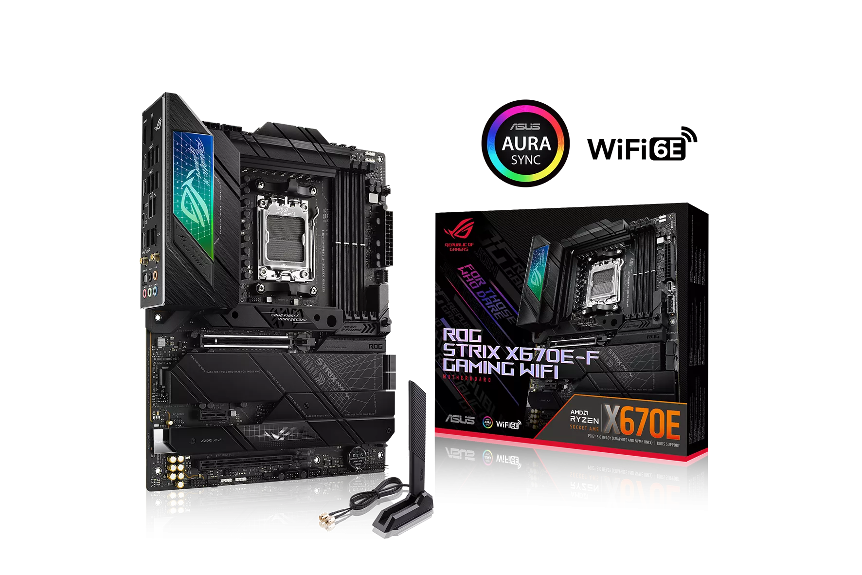 ASUS ROG STRIX X670E-F GAMING WIFI Mainboard Sockel AMD AM5