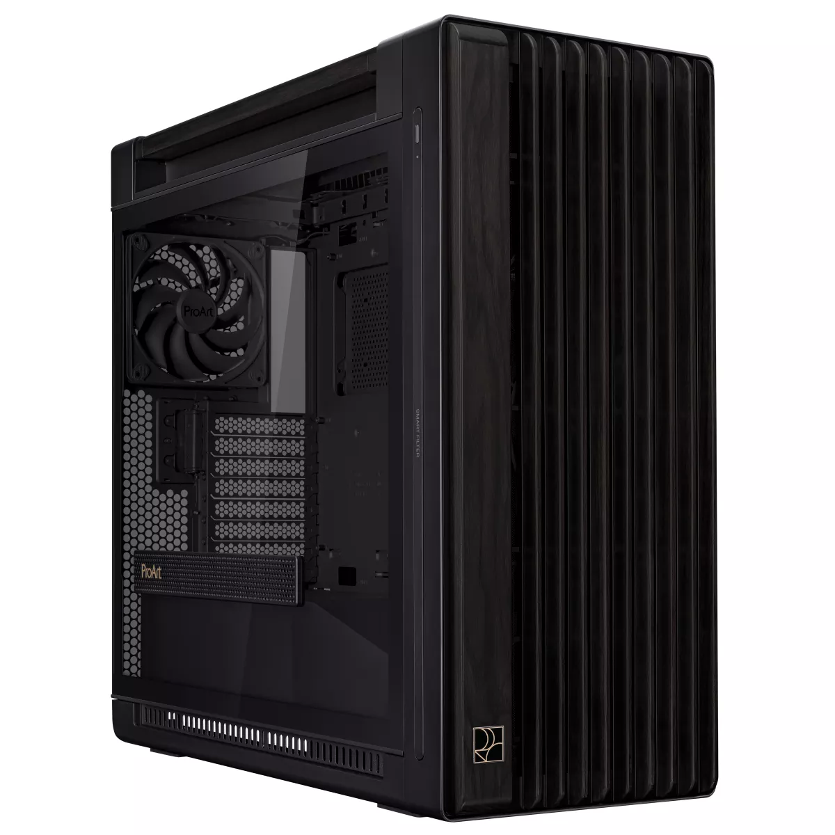 ASUS ProArt PA602 Wood Edition Tempered Glass E-ATX PC Gehäuse ASUS ProArt PA602 Wood Edition Tempered Glass E-ATX PC Gehäuse