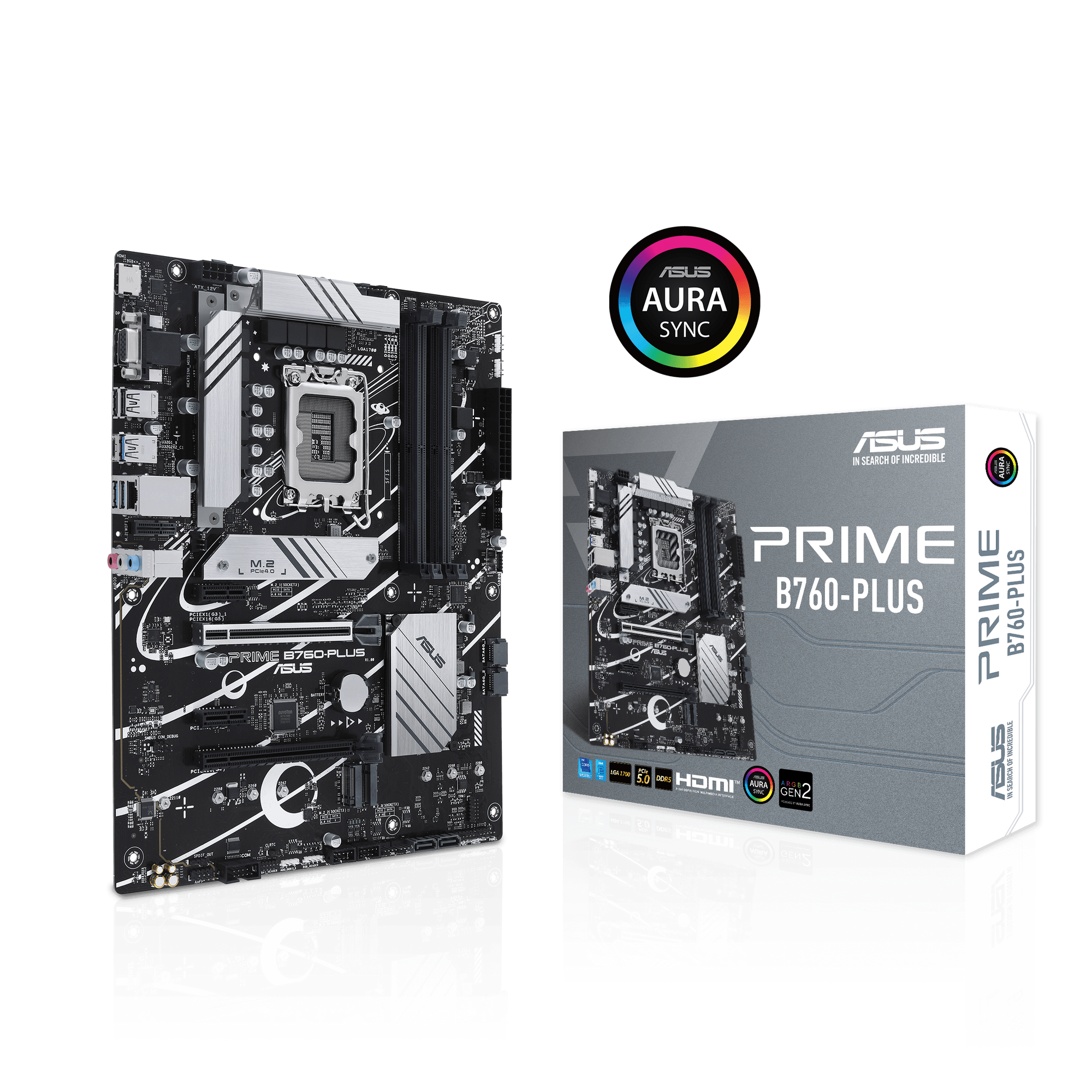 ASUS PRIME B760-PLUS Gaming Motherboard Socket Intel LGA 1700 2