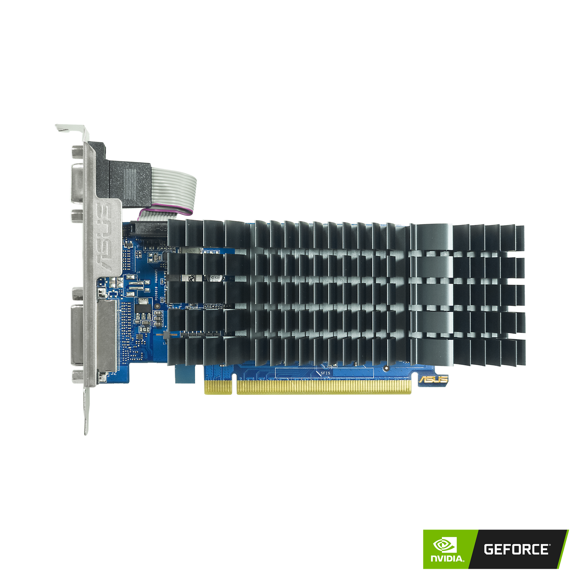 ASUS GeForce GT 710 (Carte graphique DDR3 EVO low profile pour HTPC silencieux) 