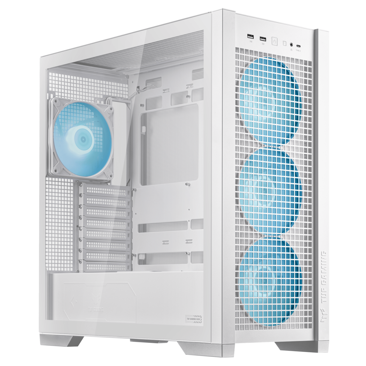 ASUS TUF Gaming GT302 ARGB White Mid-Tower-ATX-Gehäuse