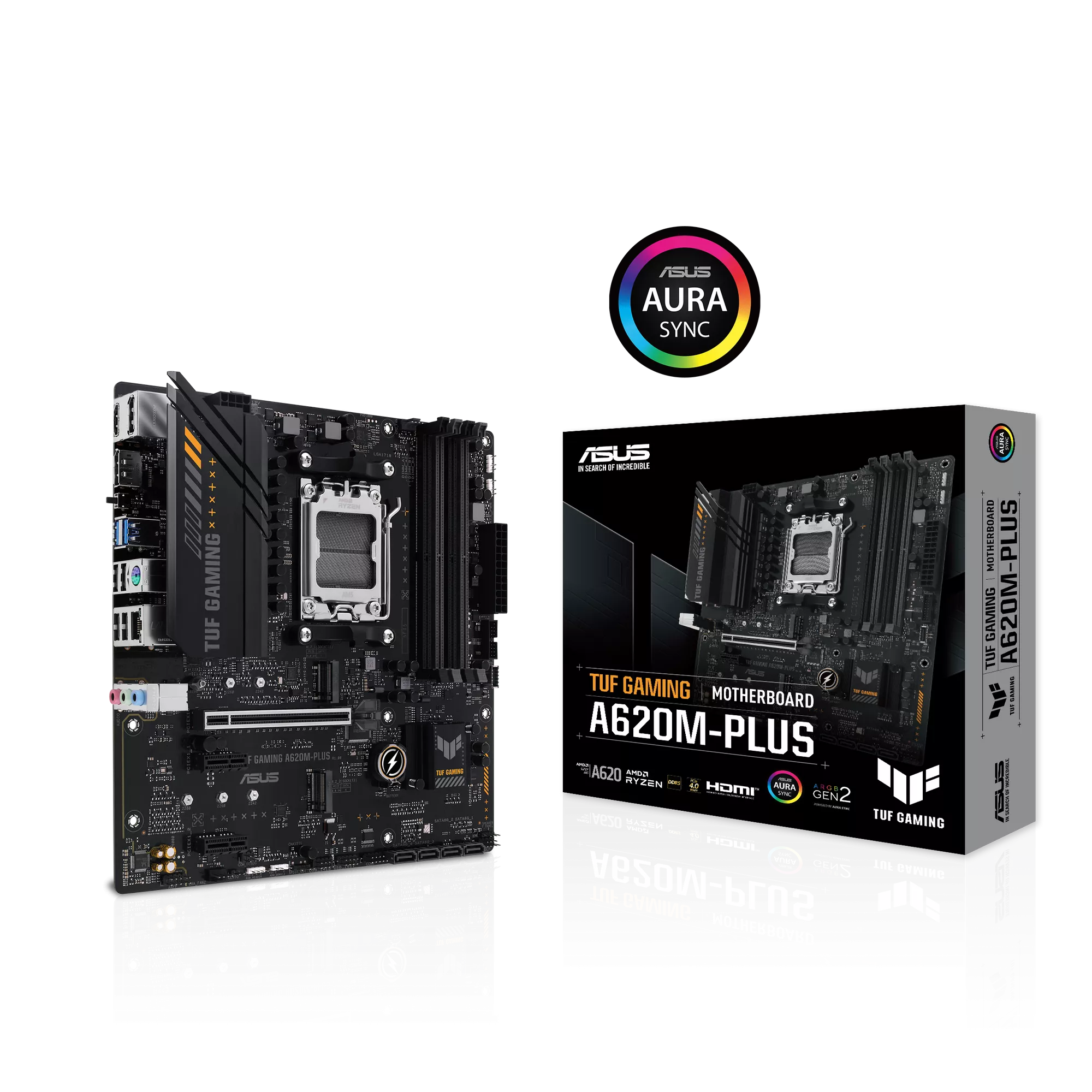 ASUS TUF GAMING A620M-PLUS Mainboard Sockel AMD A620