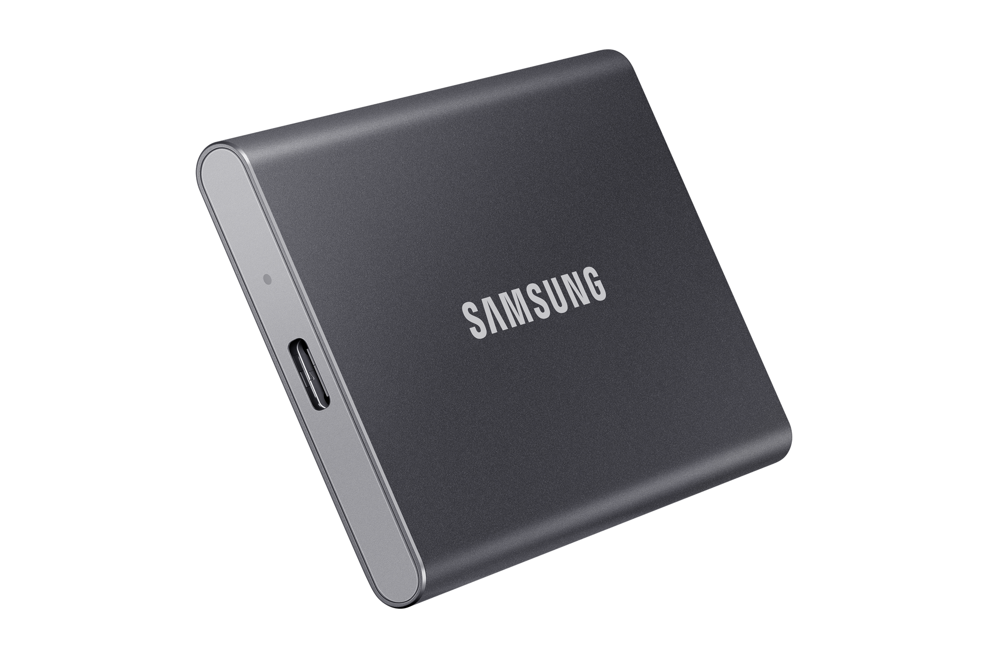 Samsung T7 Portable SSD - 2 TB - USB 3.2 Gen.2 Externe SSD Titan Gray (MU-PC2T0T/WW) thumbnail 4