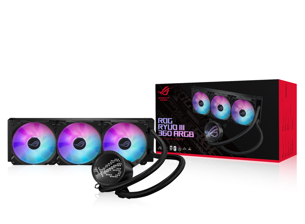 ASUS ROG Ryuo III 360 RGB All-in-One Liquid CPU Cooler