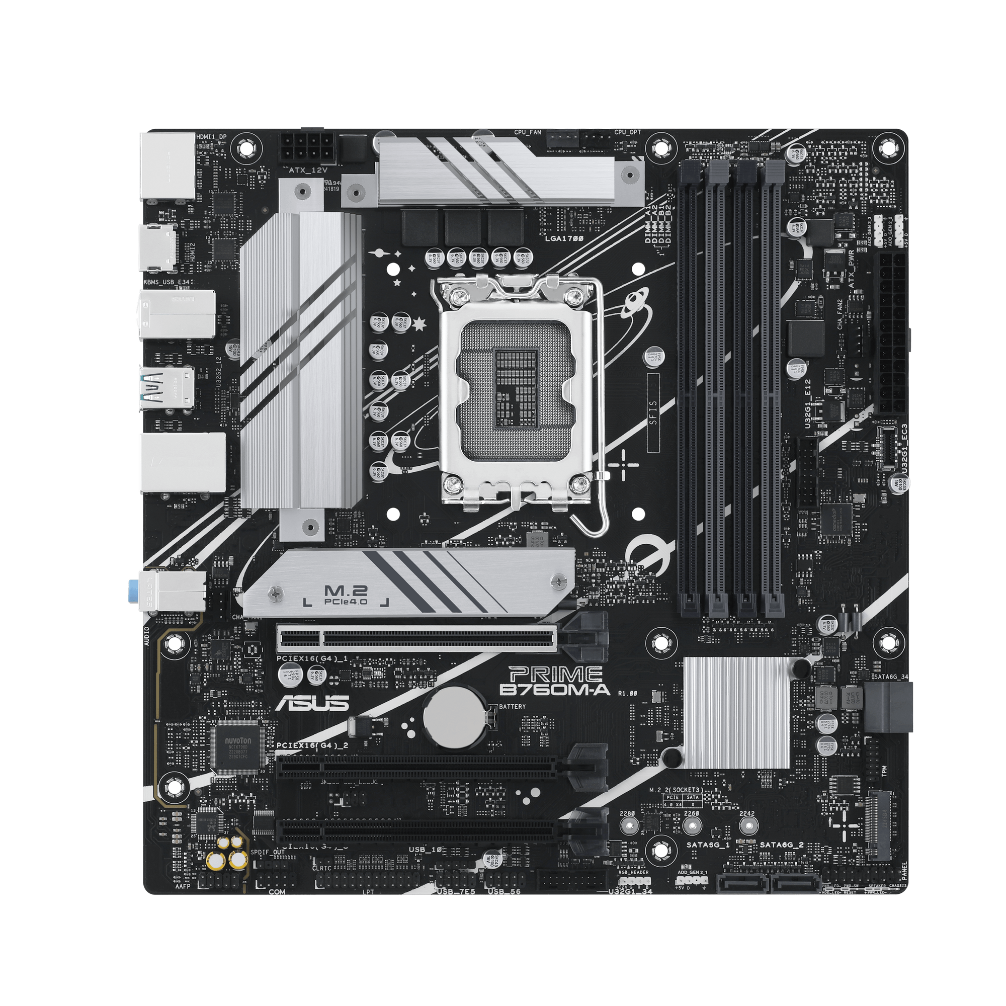 ASUS PRIME B760M-A-CSM Business Motherboard Socket Intel LGA 1700 thumbnail 5