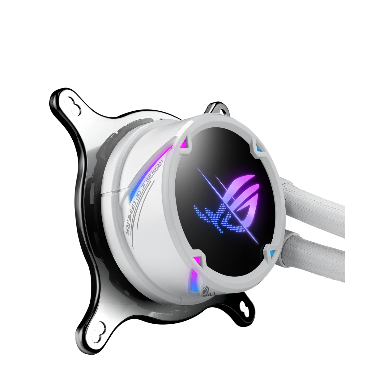 ASUS ROG STRIX LC II 240 ARGB White Edition All-in-One Flüssig-CPU-Wasserkühlung 2