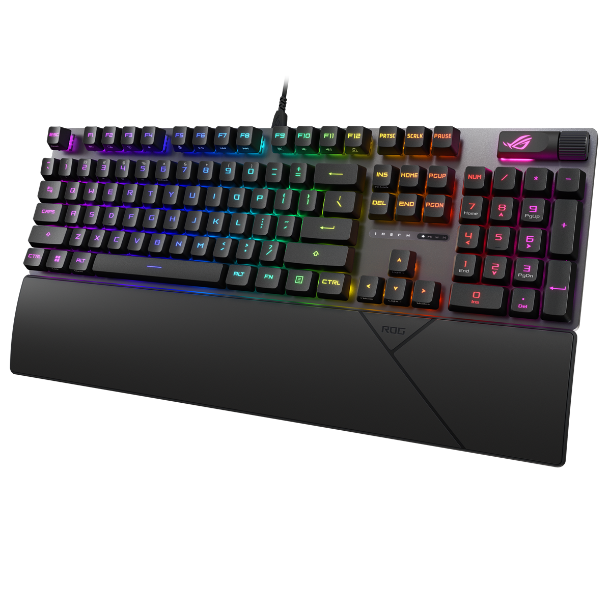 ASUS ROG STRIX SCOPE II RX RGB Gaming Keyboard ROG RX RED Optical Mechanical Switches PBT Keycaps 1