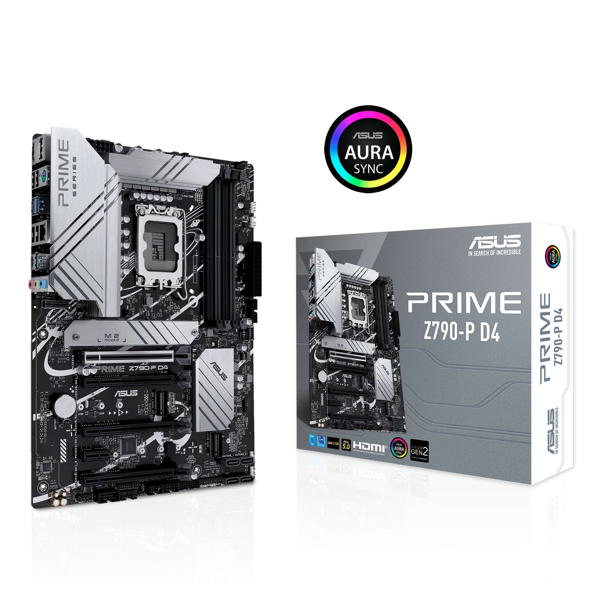 ASUS Prime Z790-P D4 Gaming Mainboard Sockel Intel LGA1700 1