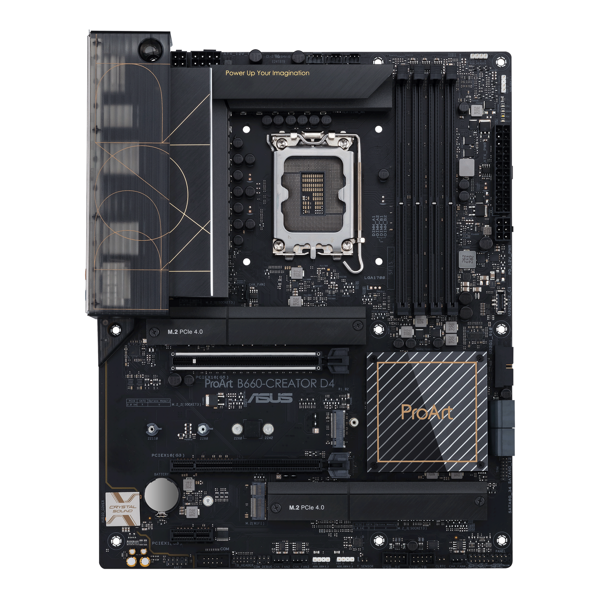ASUS ProArt B660-CREATOR D4 Mainboard Sockel Intel LGA 1700 thumbnail 4