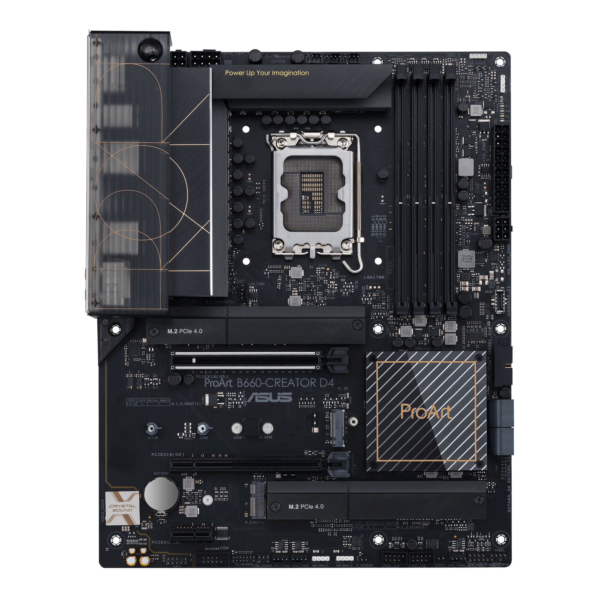 ASUS ProArt B660-CREATOR D4 Mainboard Sockel Intel LGA 1700 thumbnail 4