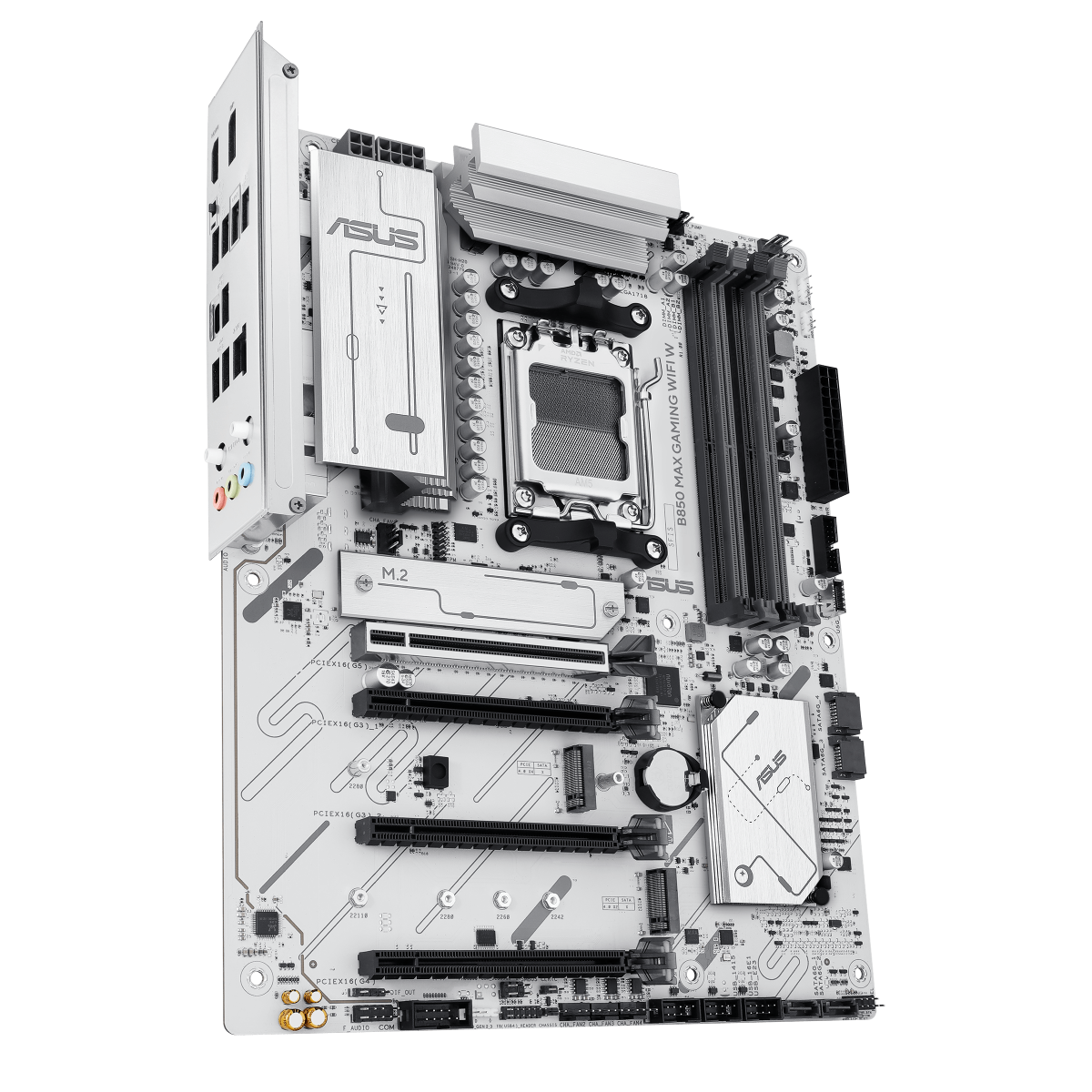 ASUS B850 MAX GAMING WIFI W Mainboard Sockel AMD AM5 thumbnail 4
