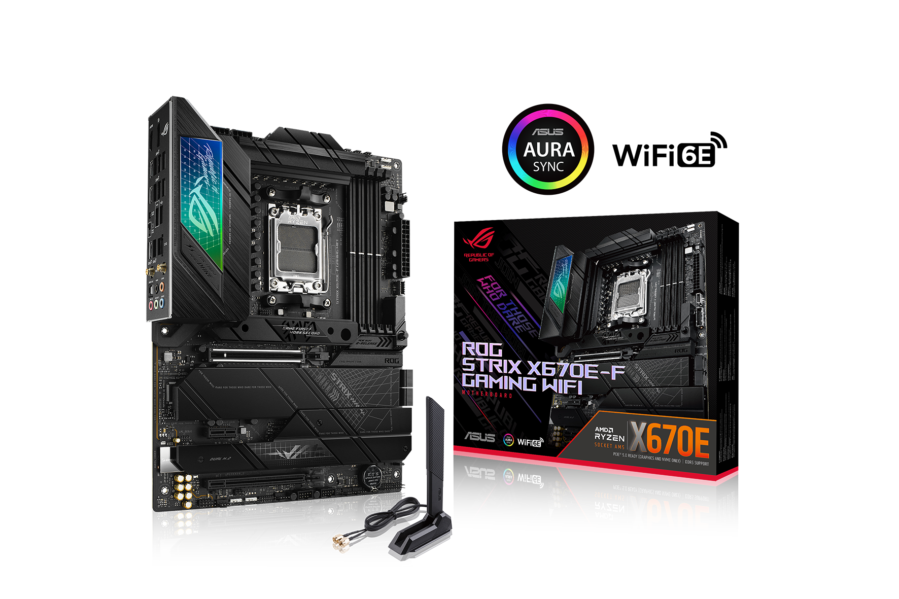 ASUS ROG STRIX X670E-F GAMING WIFI Motherboard Socket AMD AM5 