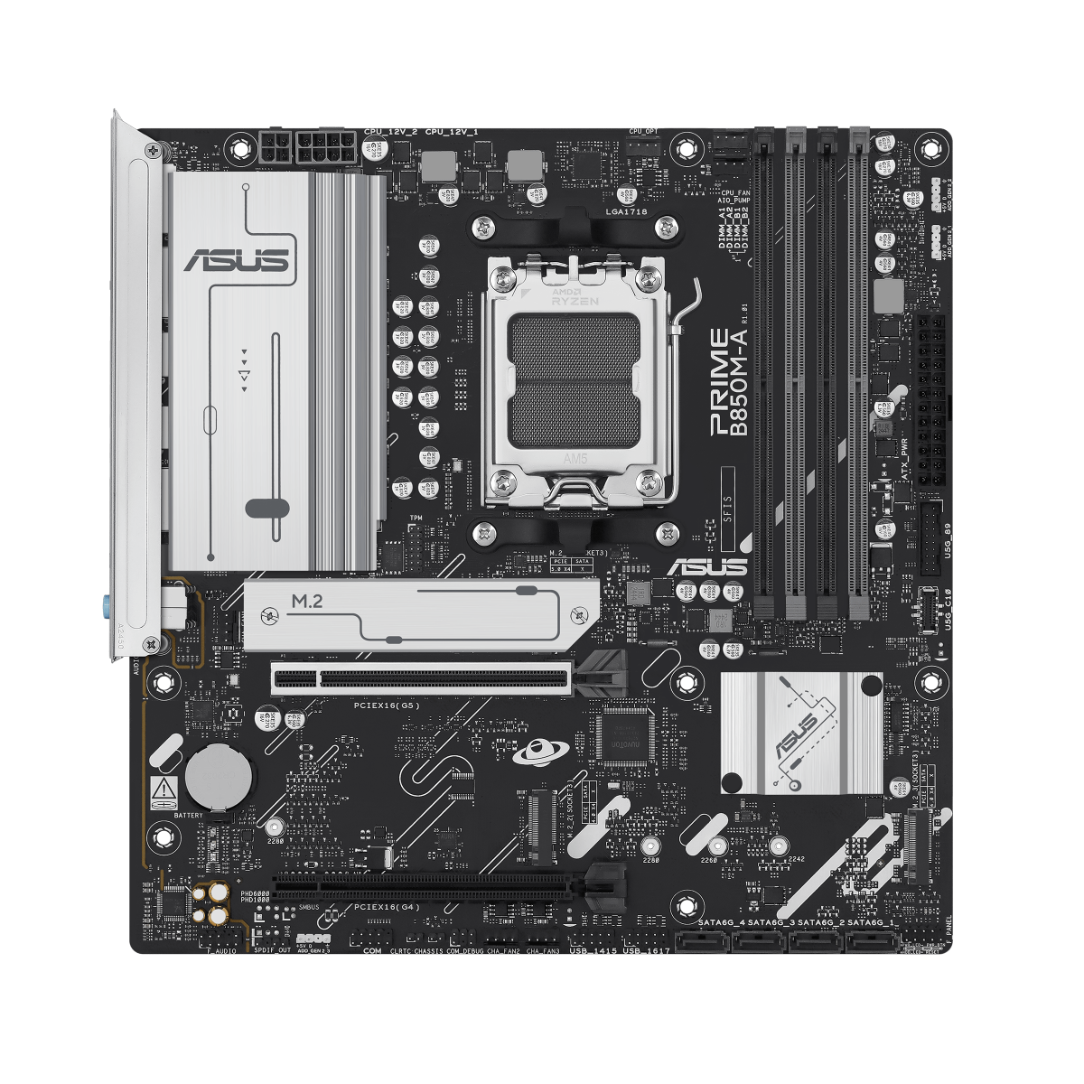 ASUS PRIME B850M-A-CSM Mainboard Sockel AMD AM5 2