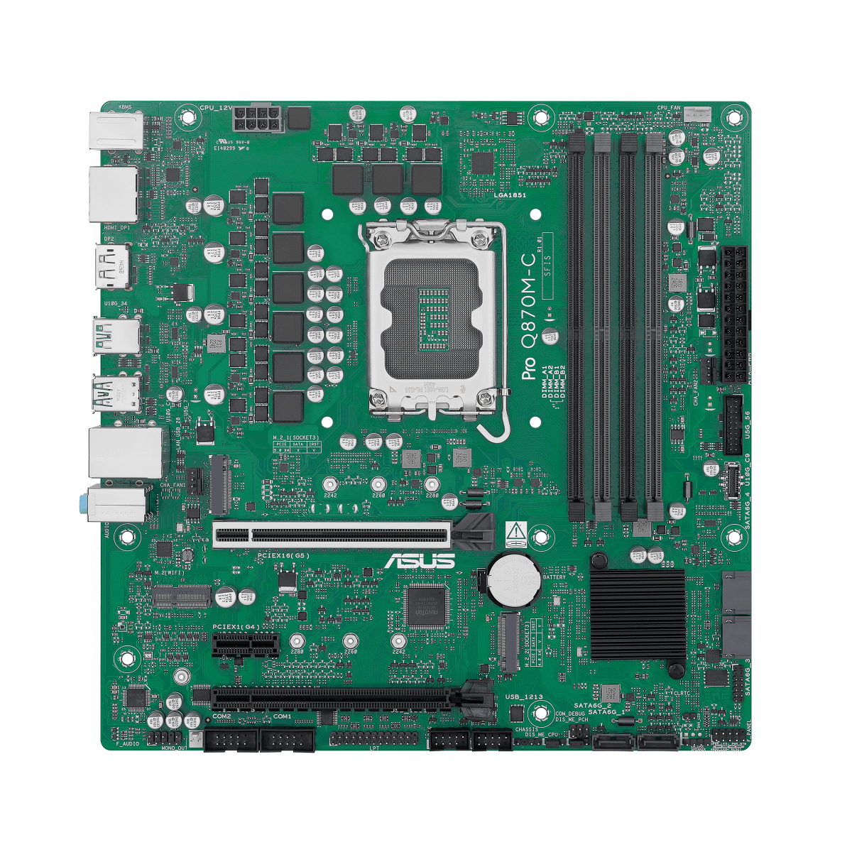 ASUS PRO Q870M-C-CSM Business Mainboard Sockel Intel LGA 1851 thumbnail 5