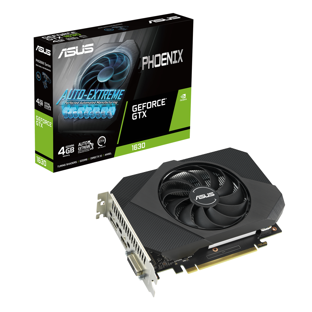 ASUS Phoenix Nvidia GeForce GTX 1630 4GB Gaming Grafikkarte thumbnail 6