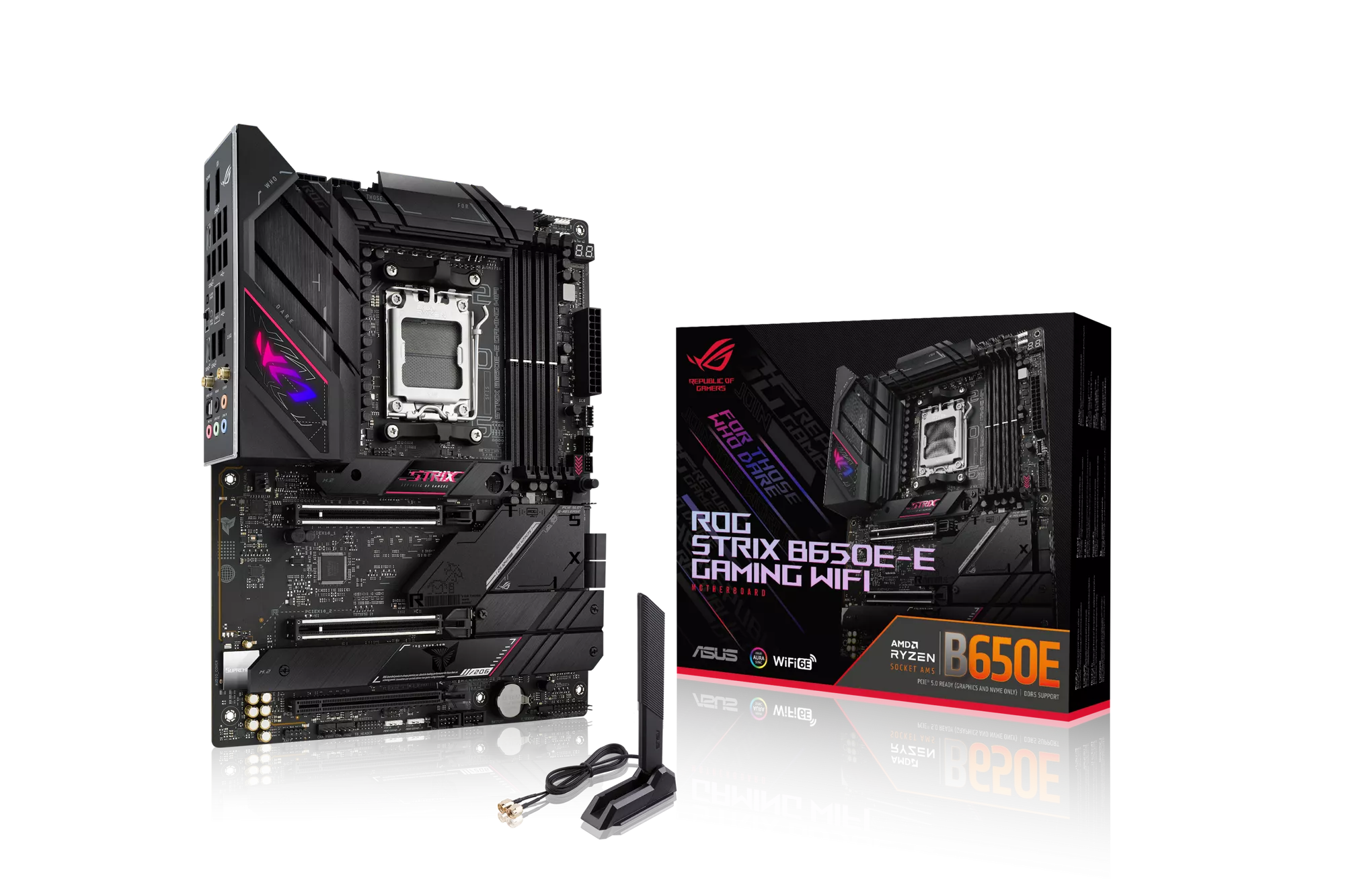 ASUS ROG STRIX B650E-E GAMING WIFI Mainboard Sockel AMD AM5