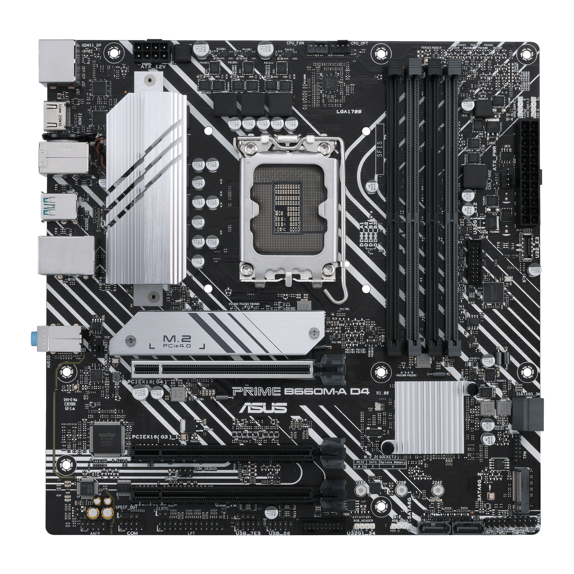 ASUS PRIME LGA1700 B660M-A D4  DDR4 mATX MB Carte mère 2