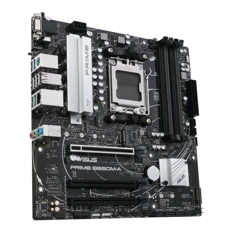 ASUS Prime B650M-A Gaming Mainboard Sockel AMD AM5 thumbnail 4