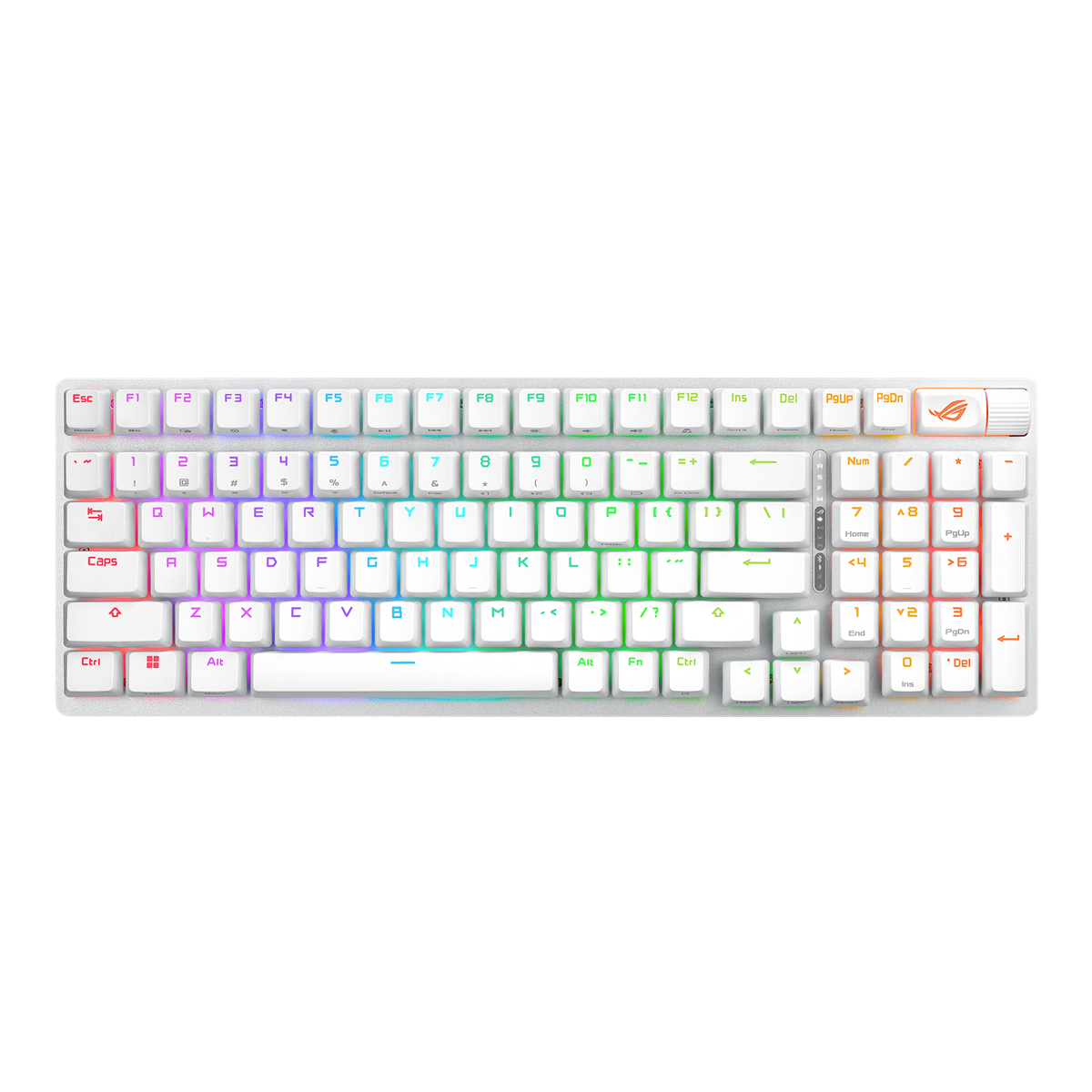 ASUS ROG STRIX SCOPE II 96 Wireless RGB Gaming Keyboard ROG NX Snow Switches - White 1