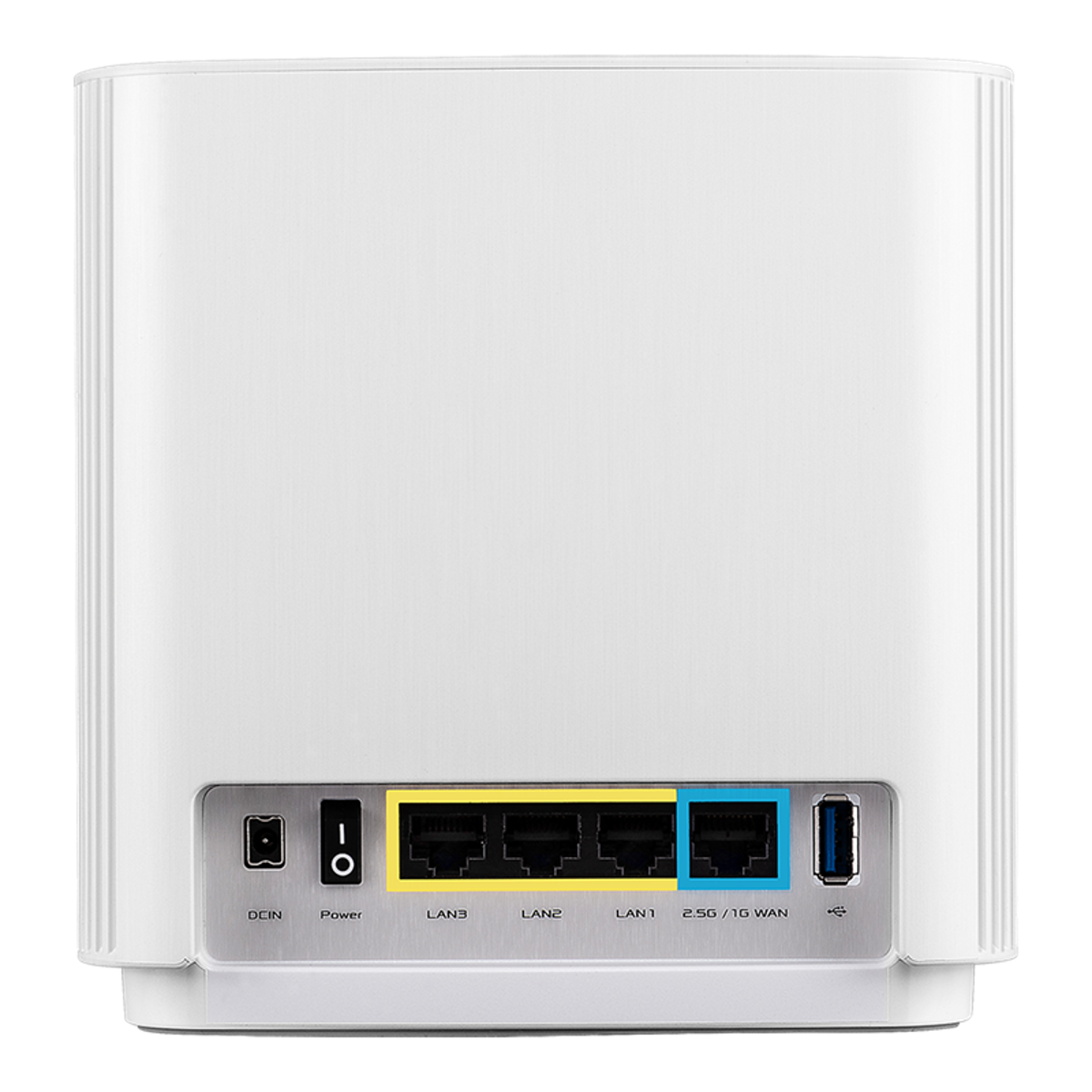 Asus ZenWiFi AX (XT8) V2 Router 1er Pack kombinierbarer Router 2