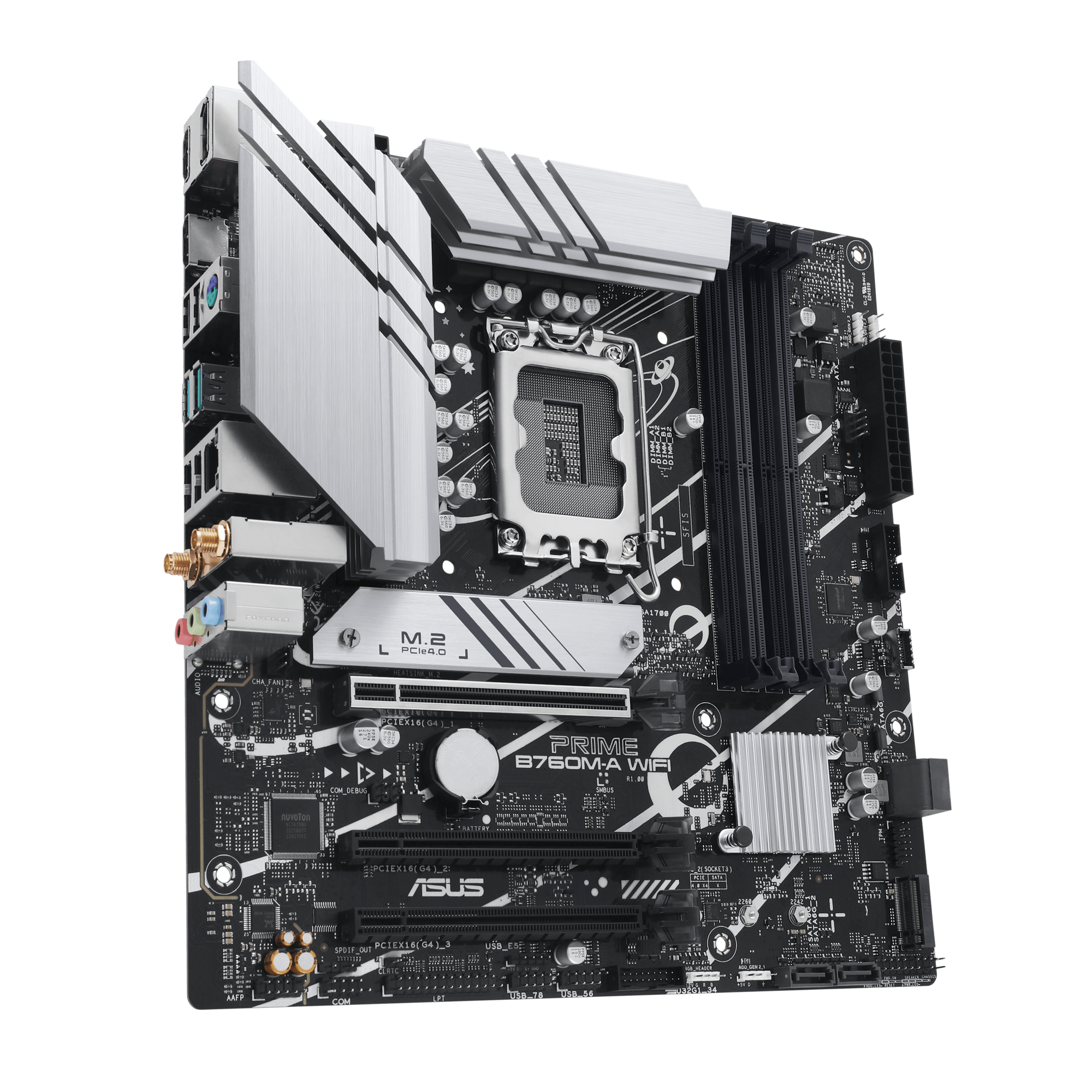 ASUS PRIME B760M-A WIFI motherboard Socket Intel LGA 1700 thumbnail 3