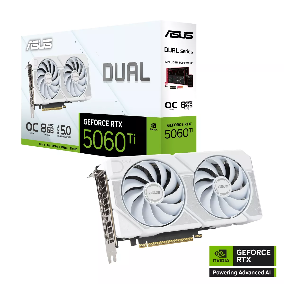 DUAL-RTX5060TI-O8G-WHITE DUAL-RTX5060TI-O8G-WHITE