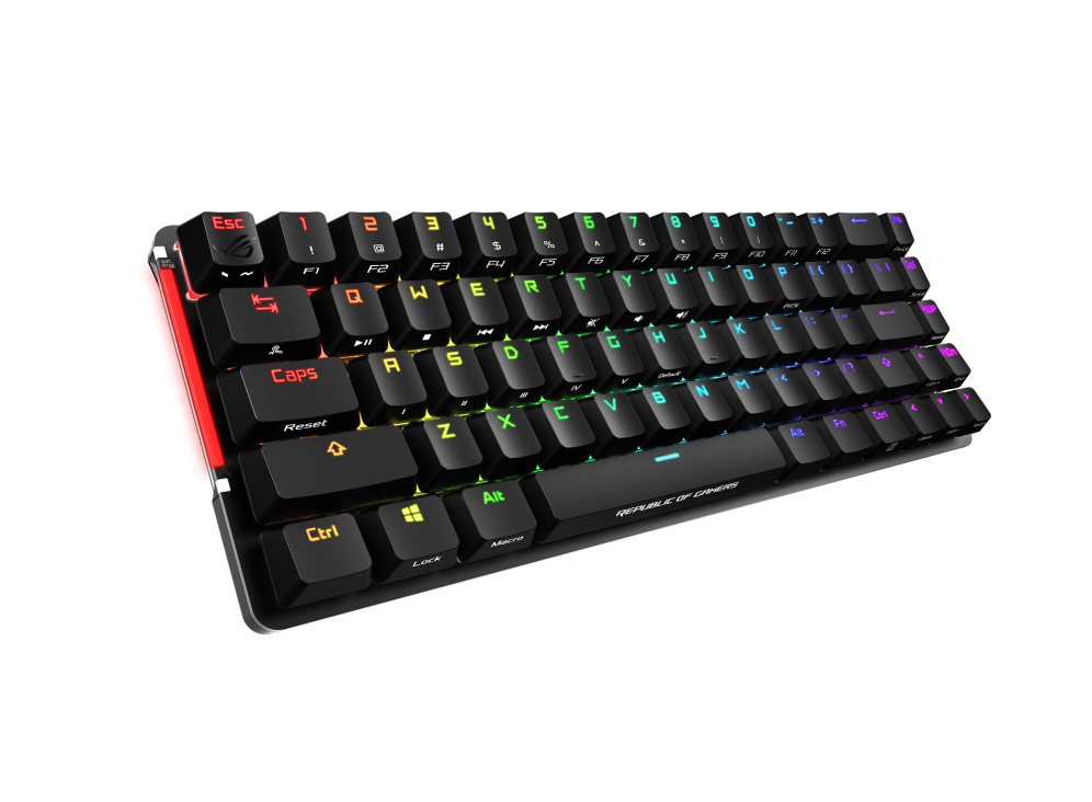 ASUS ROG FALCHION Wireless Mechanical RGB Gaming Keyboard 65% form-factor (Cherry MX Brown) 2