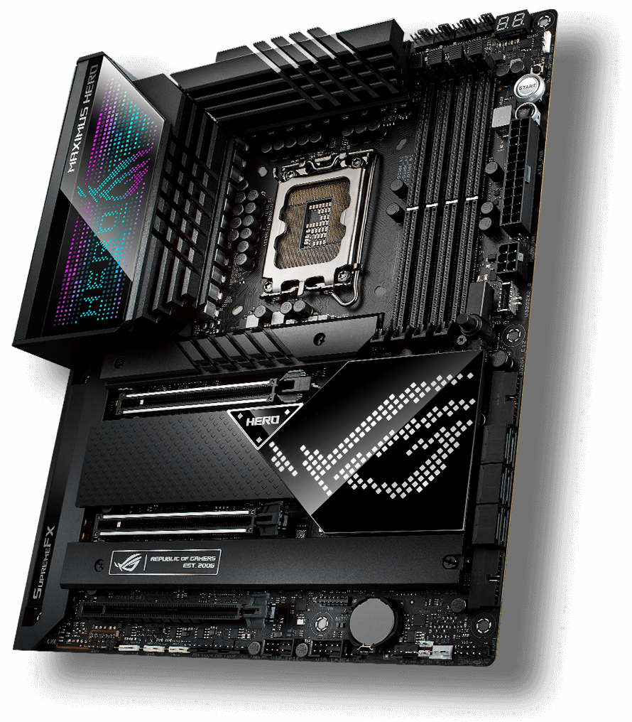 ASUS ROG MAXIMUS Z690 HERO Gaming Moederbord Intel LGA 1700 2