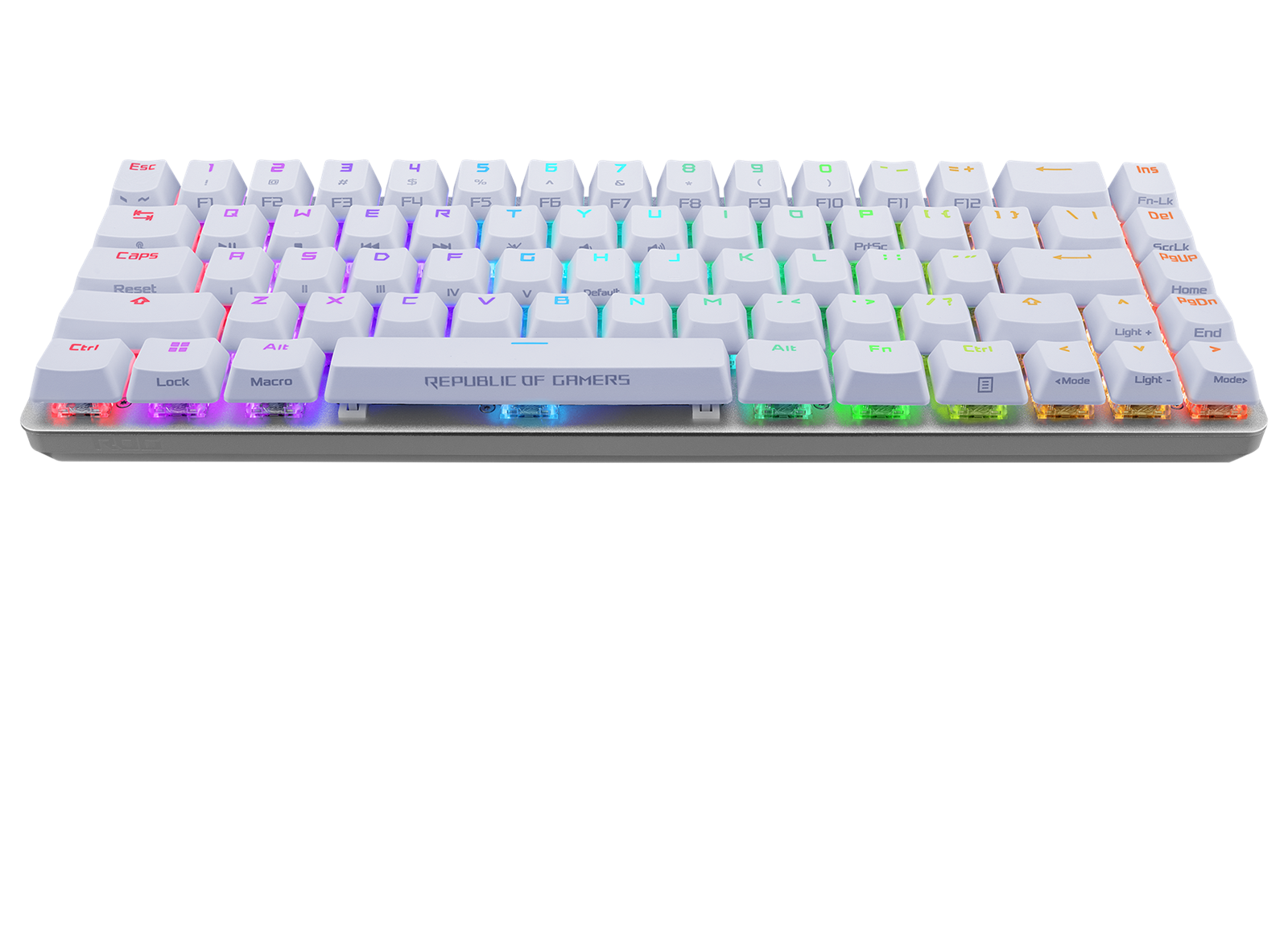 ASUS ROG FALCHION ACE 65% White RGB Compact USB-C Gaming NXRD Mechanical Keyboard PBT Keycaps 1