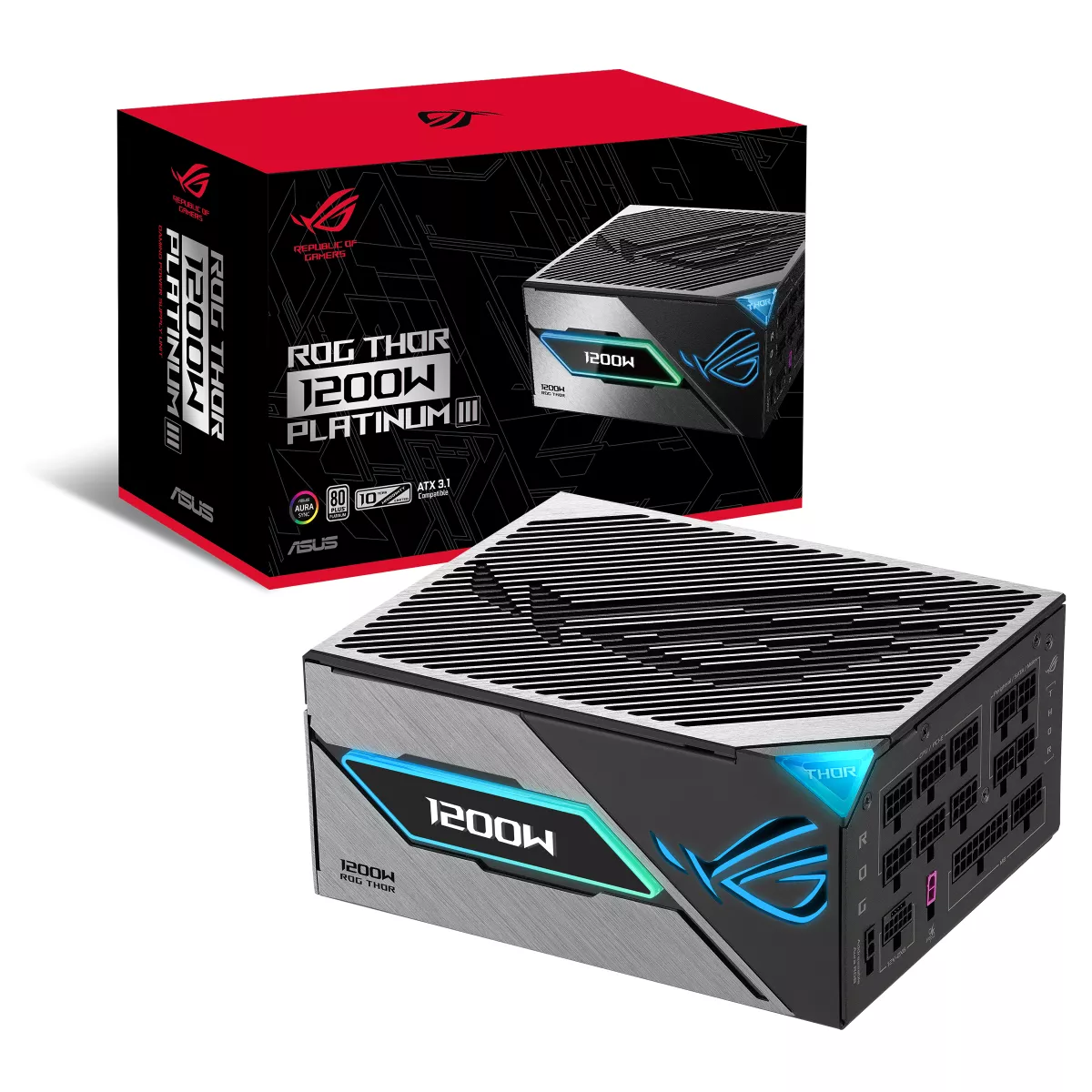 ASUS ROG THOR 1200W Platinum III Gaming Netzteil ASUS ROG THOR 1200W Platinum III Gaming Netzteil