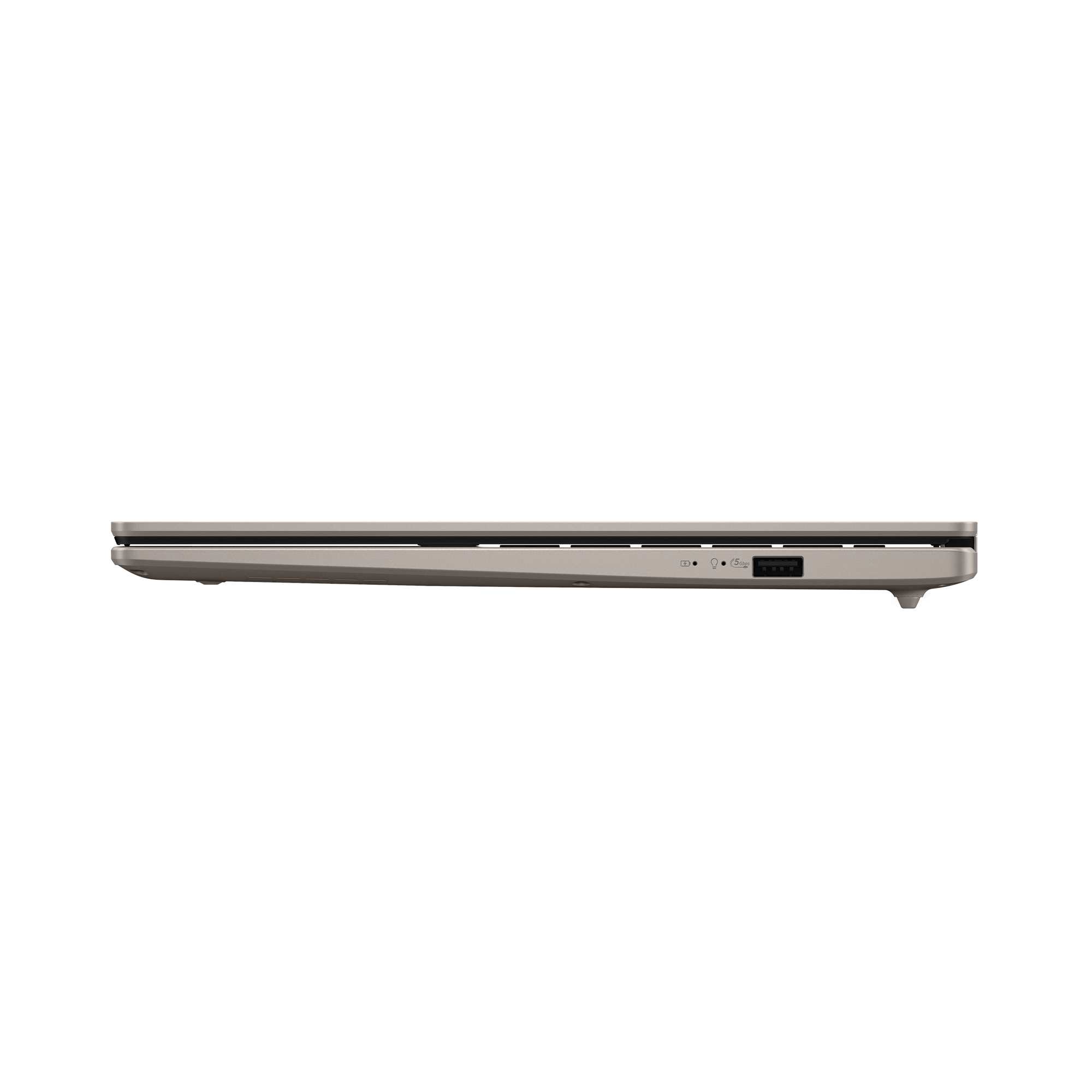 ASUS Vivobook 14 X1407CA Intel Core Ultra 5 225H Laptop 35,6 cm (14") WUXGA 16 GB DDR5-SDRAM 512 GB SSD Wi-Fi 6 (802.11ax) Windows 11 Home Gold, Platin thumbnail 3