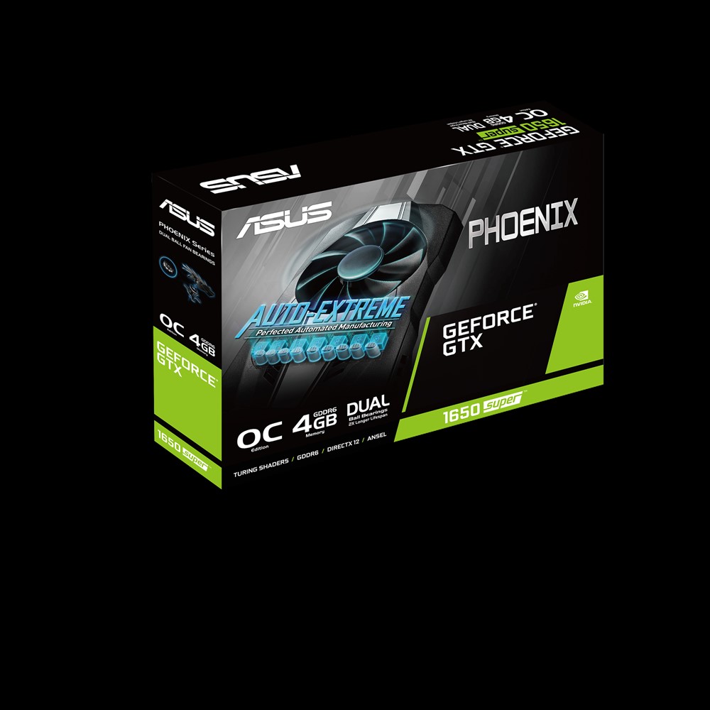 ASUS Phoenix GeForce GTX 1650 SUPER OC Gaming Grafikkarte thumbnail 3
