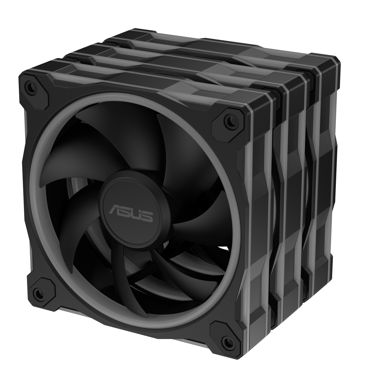 ASUS Prime MR120 Black 3in1 ARGB-Gehäuselüfter 3er Pack