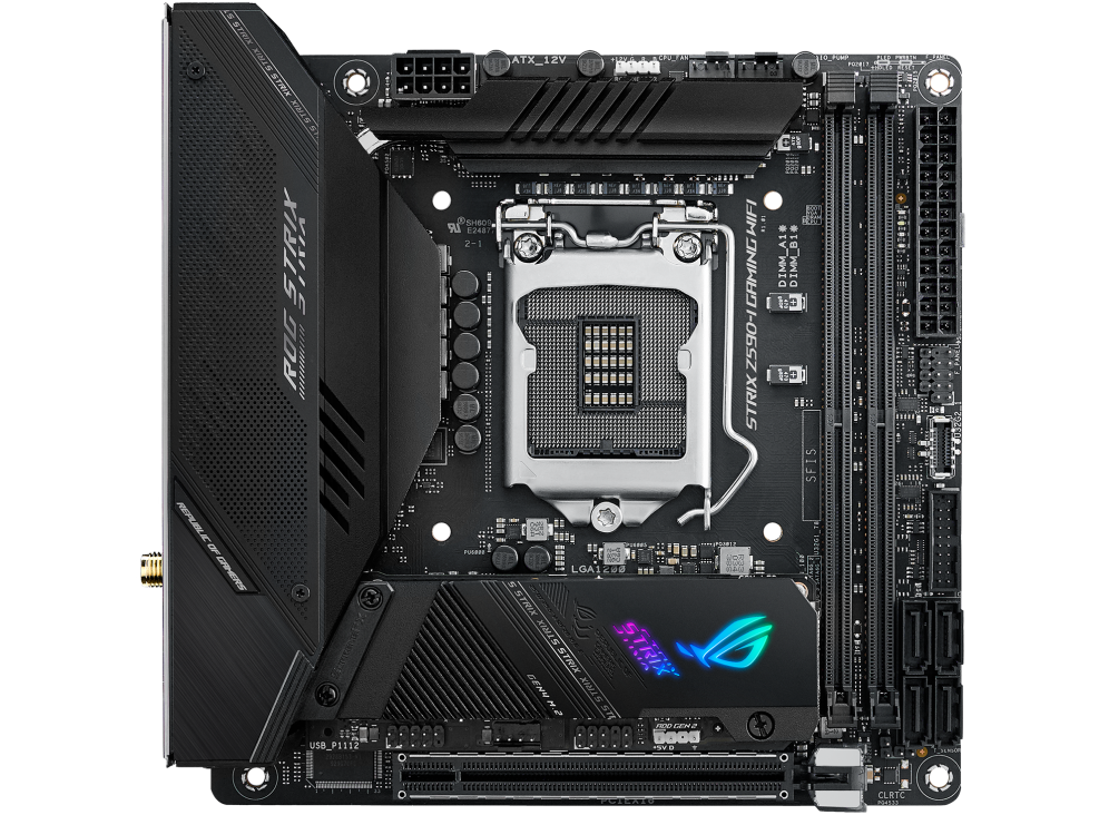 ASUS ROG STRIX Z590-I GAMING WIFI thumbnail 4
