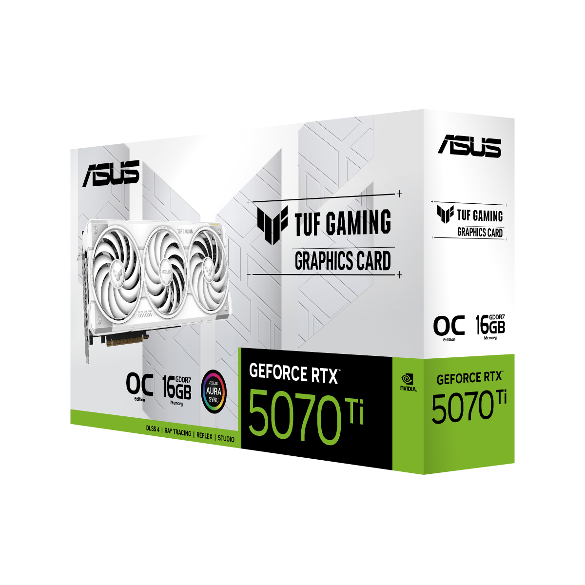 ASUS TUF Gaming GeForce RTX 5070 Ti 16GB GDDR7 White OC Edition Grafikkarte thumbnail 5