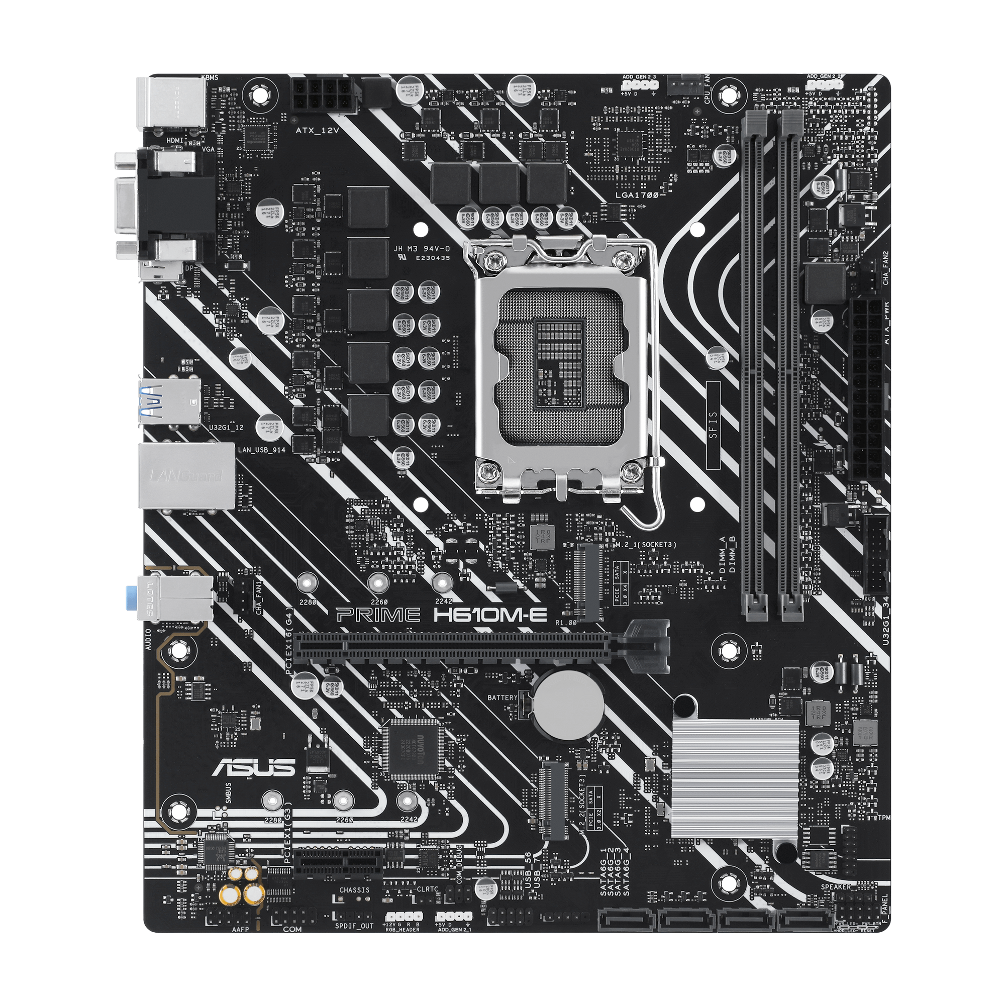 ASUS PRIME H610M-E-CSM Mainboard Sockel Intel LGA 1700 2