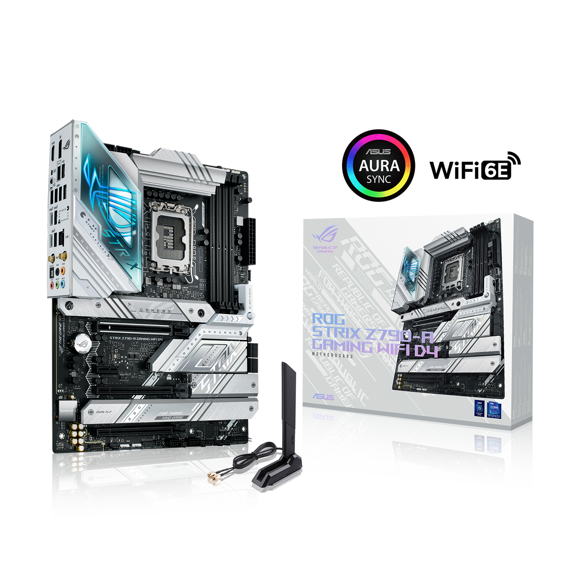 ASUS ROG STRIX Z790-A Gaming WIFI D4 Mainboard Sockel Intel LGA1700 1