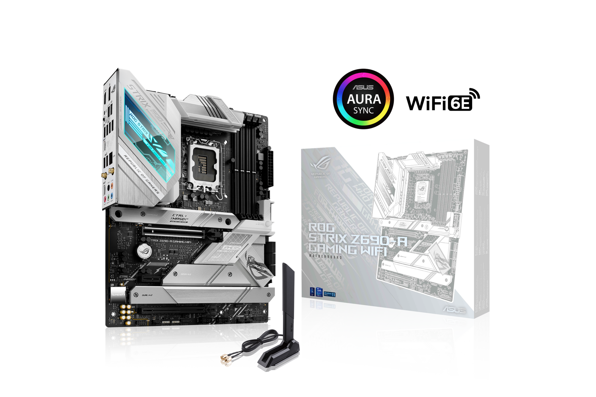 ASUS ROG STRIX Z690-A GAMING WIFI Motherboard Socket Intel LGA 1700 1