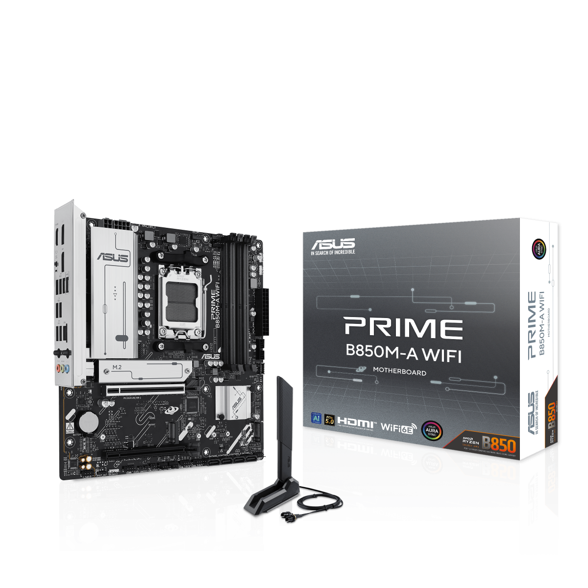 ASUS PRIME B850M-A WIFI Gaming Mainboard Sockel AMD AM5 thumbnail 4