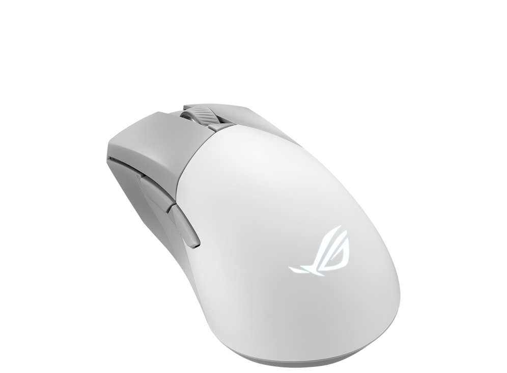 ASUS ROG Gladius III Wireless AimPoint White RGB Gaming Mouse thumbnail 4