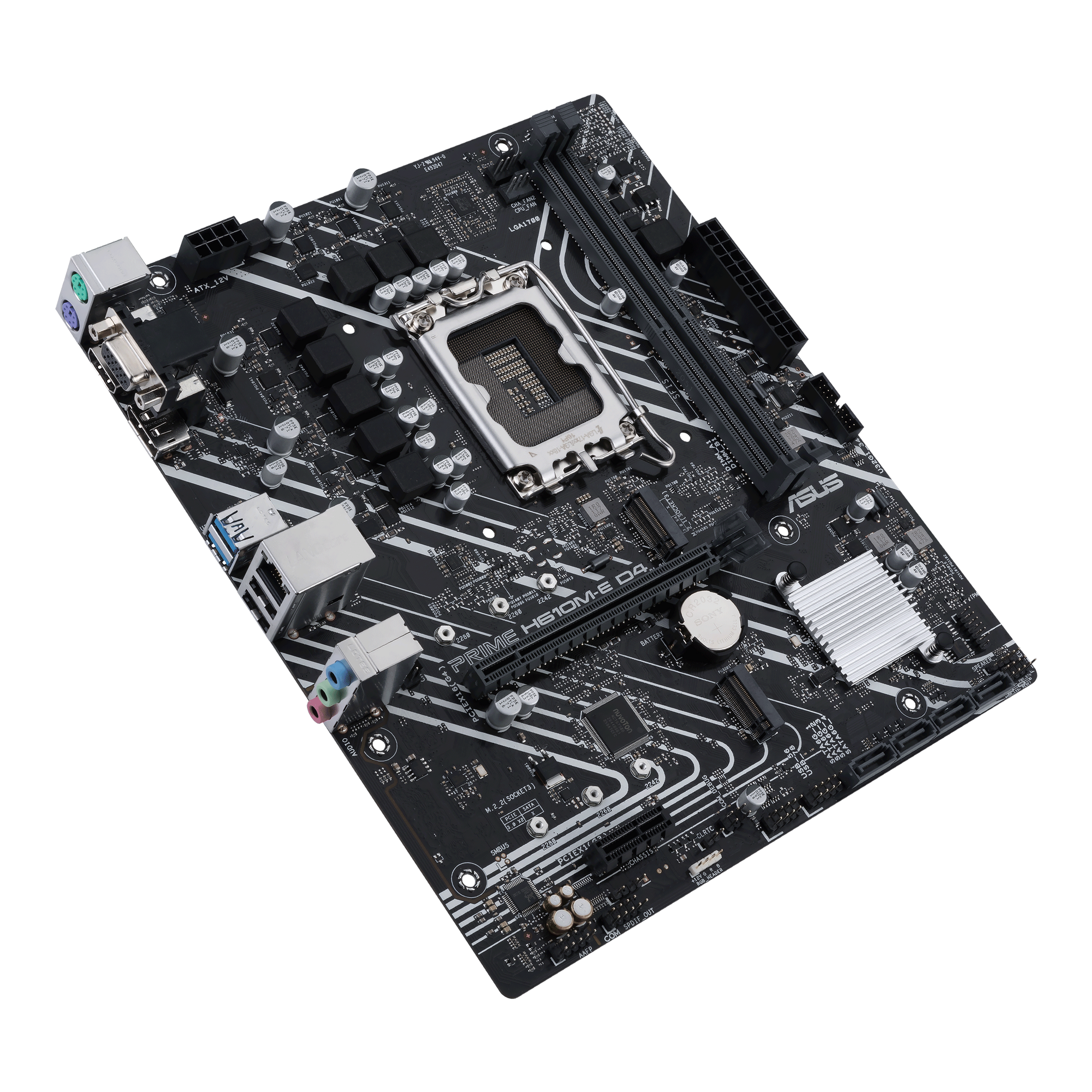 ASUS Prime H610M-E D4-CSM Business Mainboard Sockel Intel LGA 1700 thumbnail 4